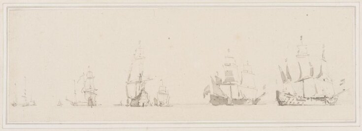 The Dutch Fleet in a Light Breeze top image