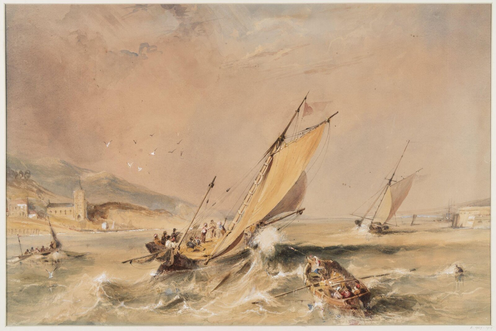 Drawing, George Balmer, 1806-1846