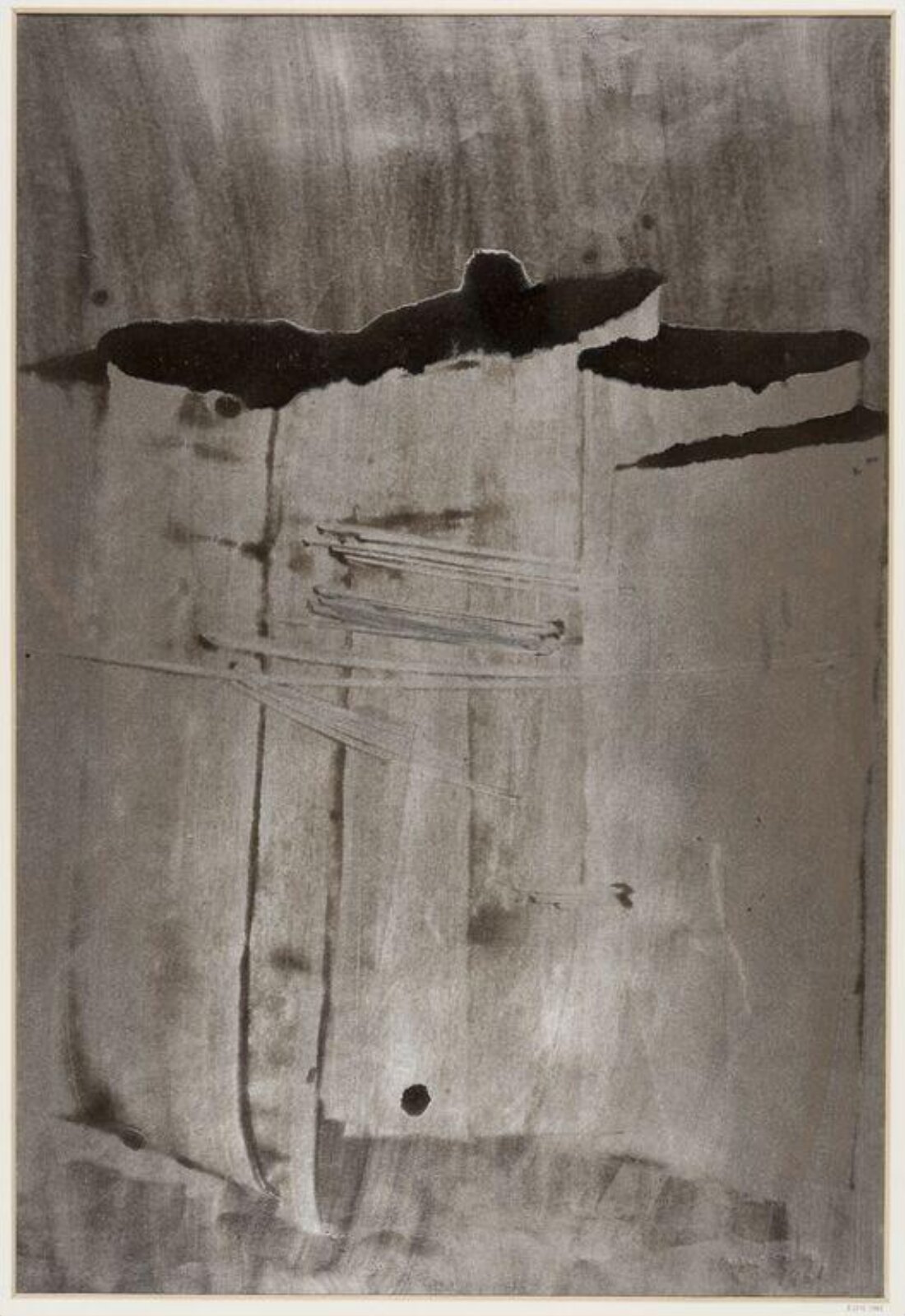 Abstract composition, Denis Bowen, 1961