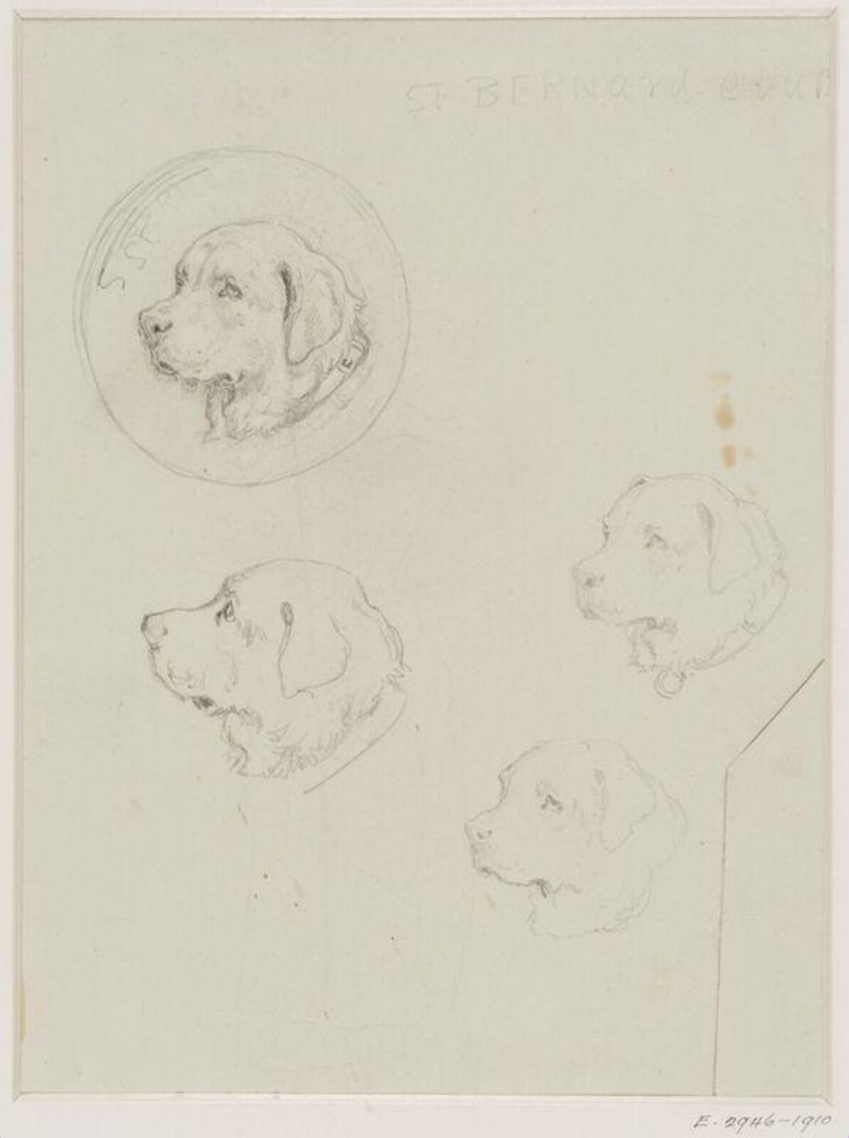 Drawing, Basil Bradley, ca. late 19th century