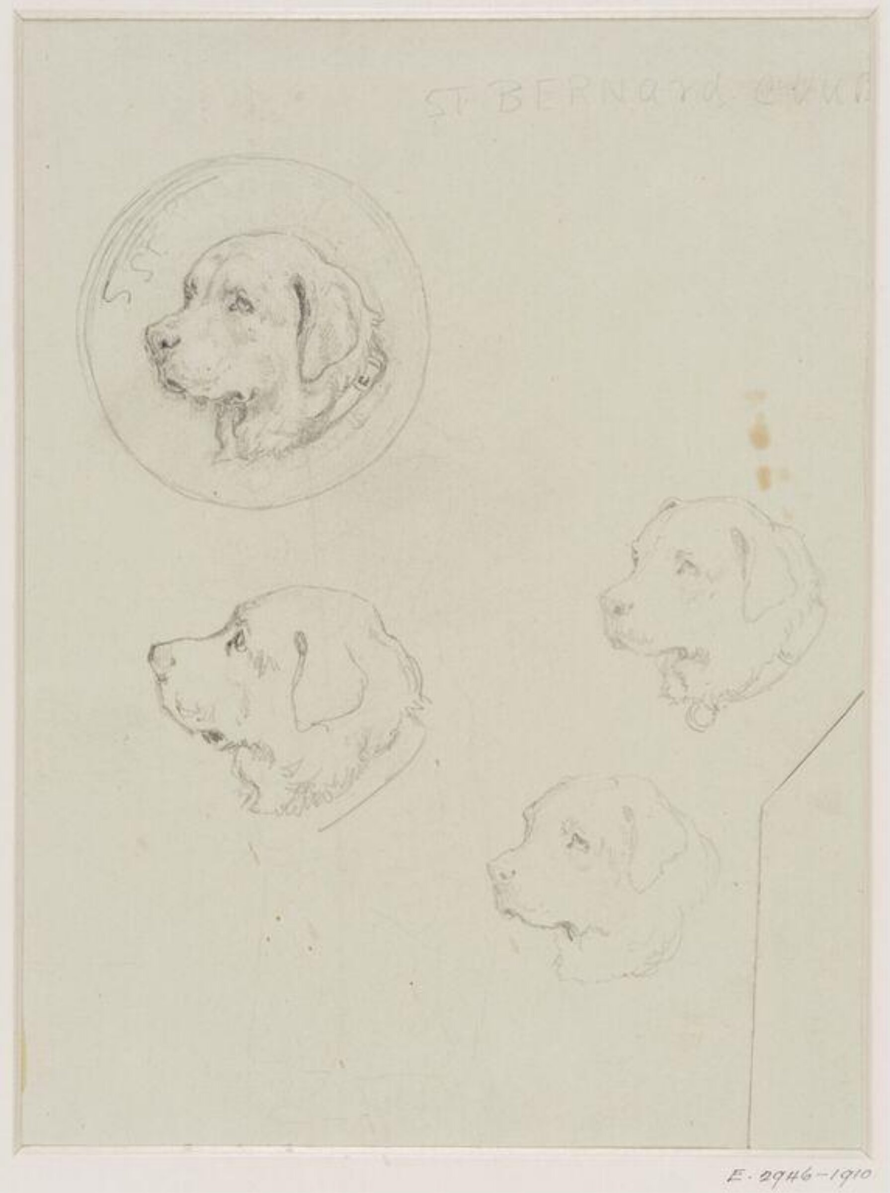 Drawing, Basil Bradley, ca. late 19th century