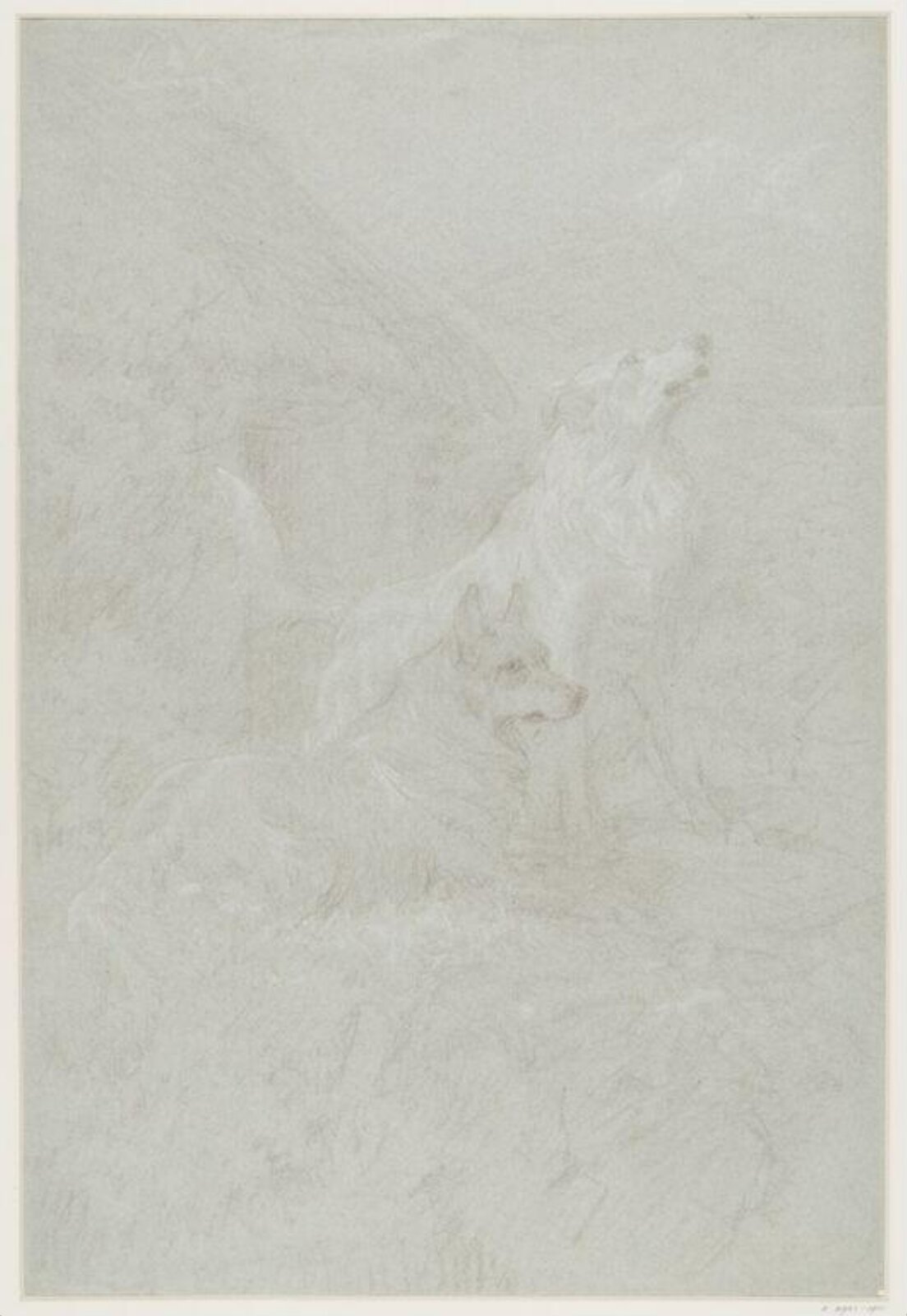 Drawing, Basil Bradley, ca. late 19th century
