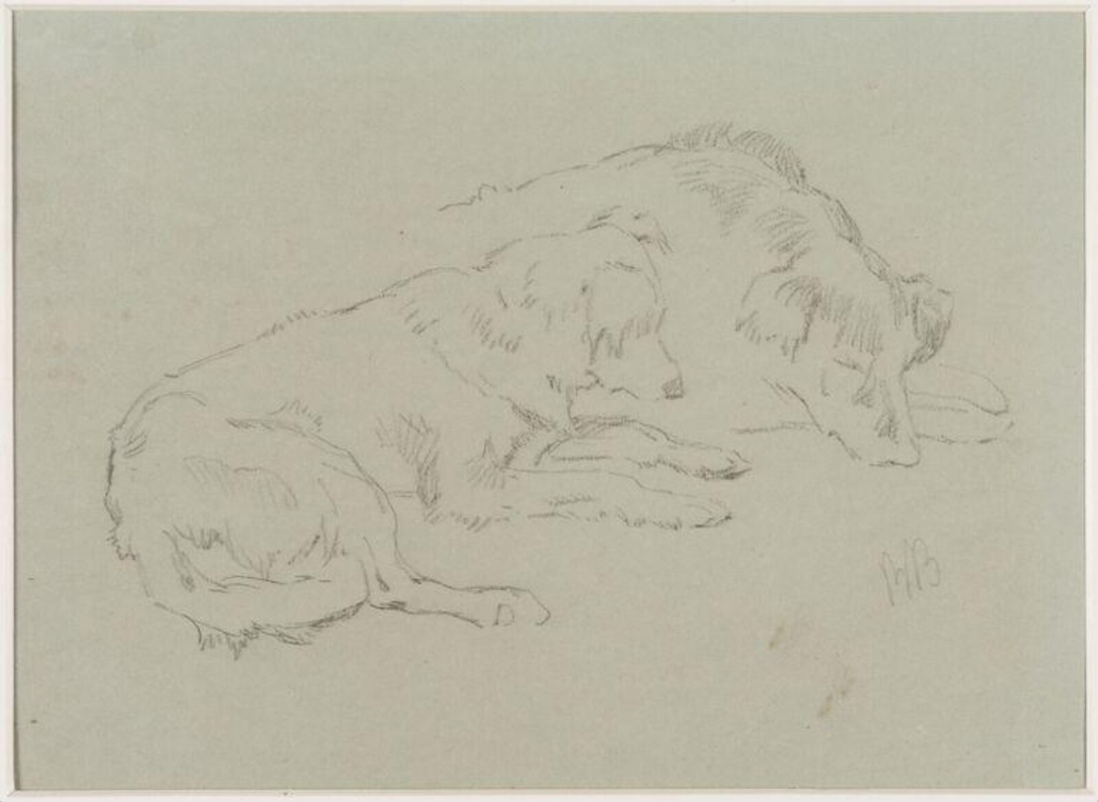 Drawing, Basil Bradley, ca. late 19th century