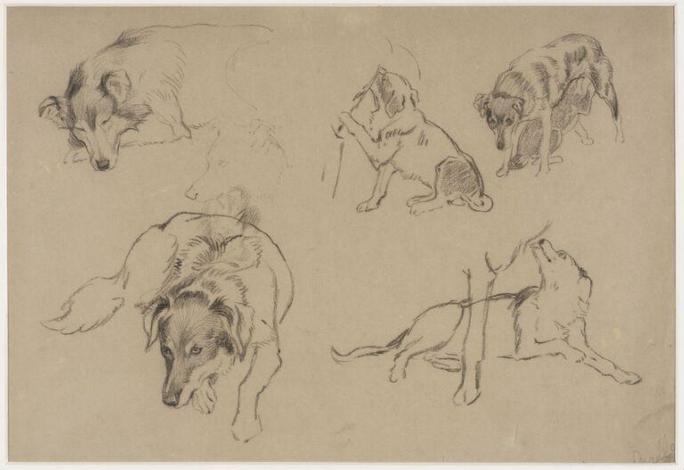 Drawing, Basil Bradley, ca. late 19th century