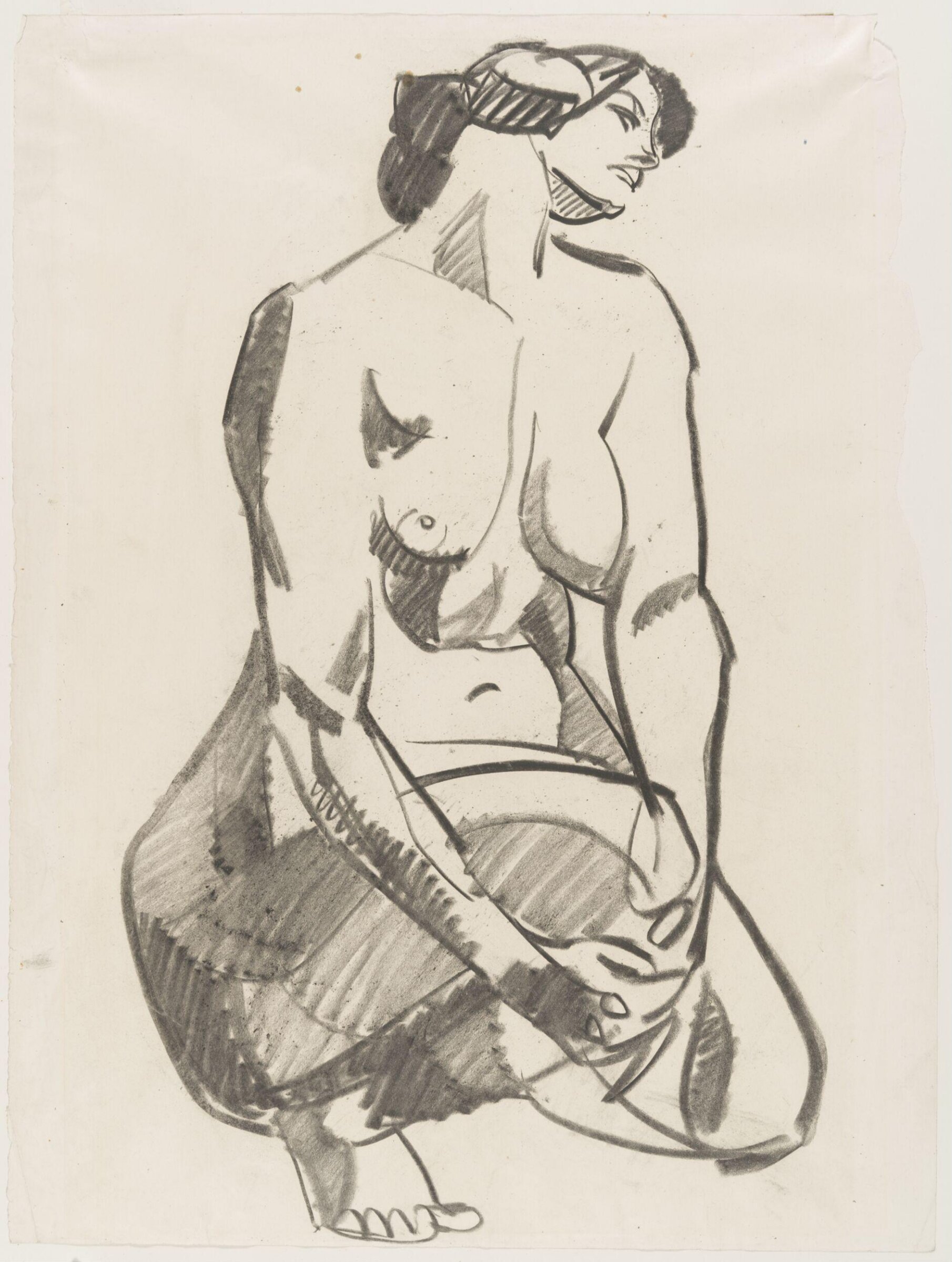 Studies of male and female figures, heads, hands, &c., Henri Gaudier-Brzeska