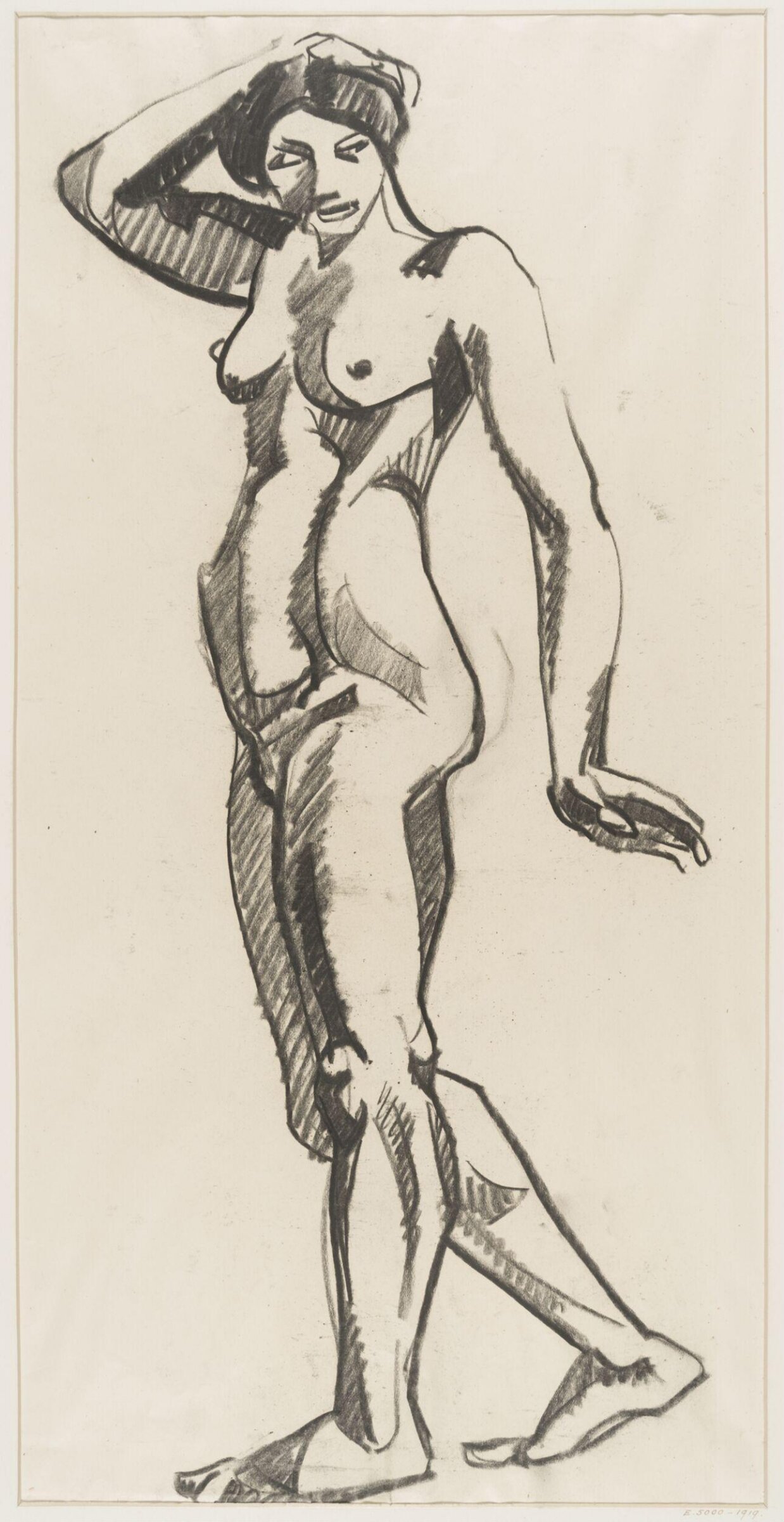 Studies of male and female figures, heads, hands, &c., Henri Gaudier-Brzeska
