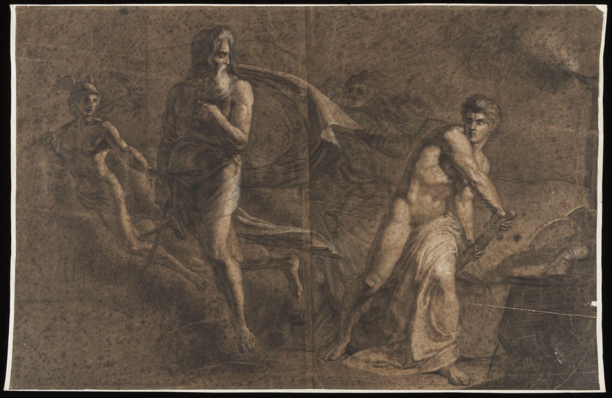 Drawing on Brown Paper, Haydon, ca. early 19th century