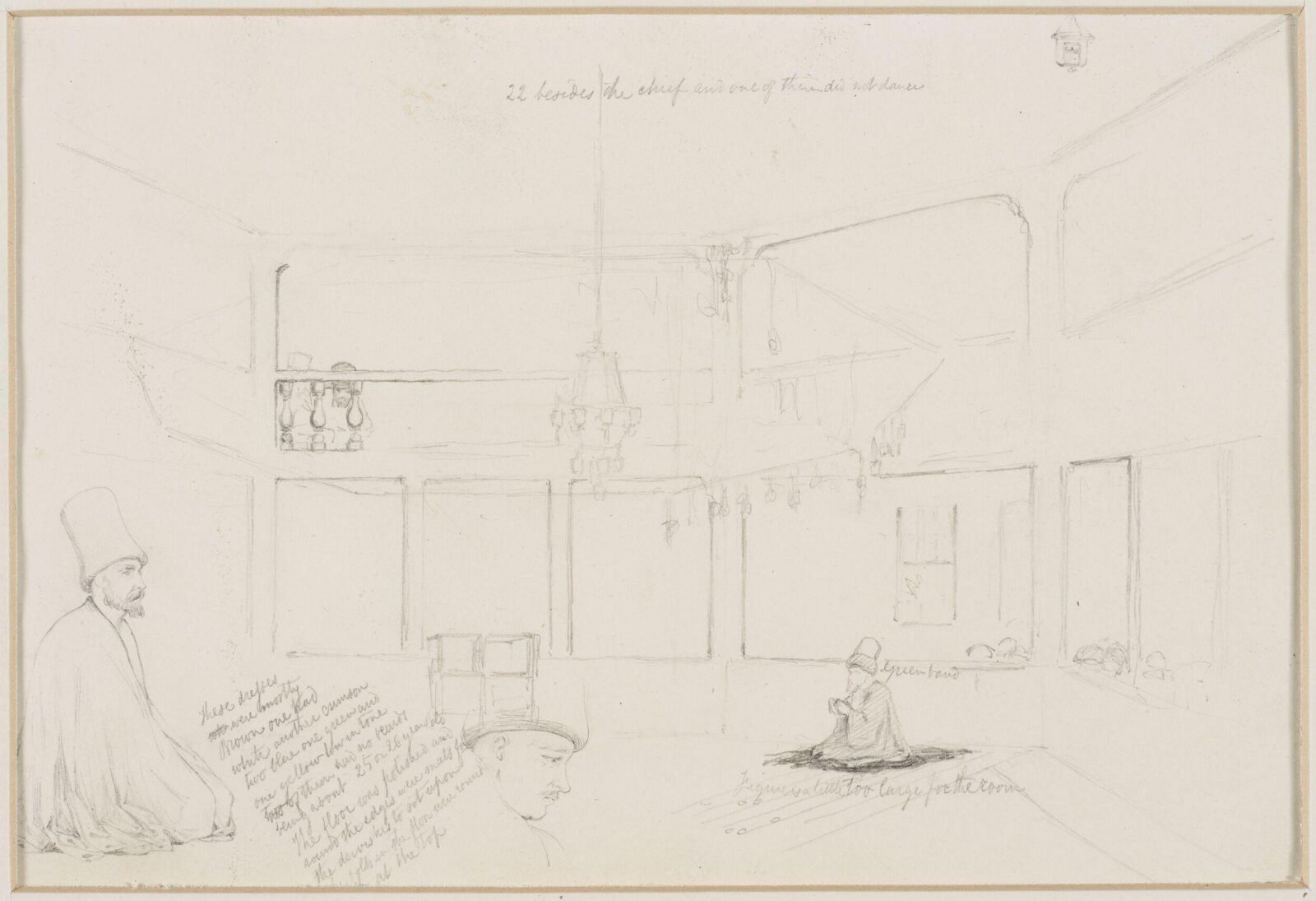 Middle Eastern Sketchbook, Richard Dadd, 1842-1843