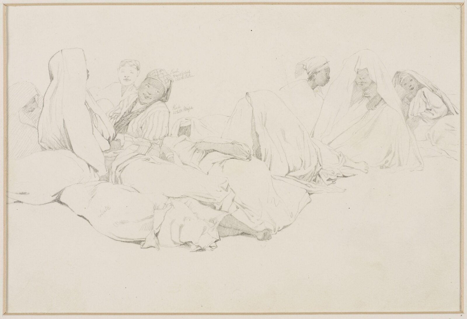 Middle Eastern Sketchbook, Richard Dadd, 1842-1843