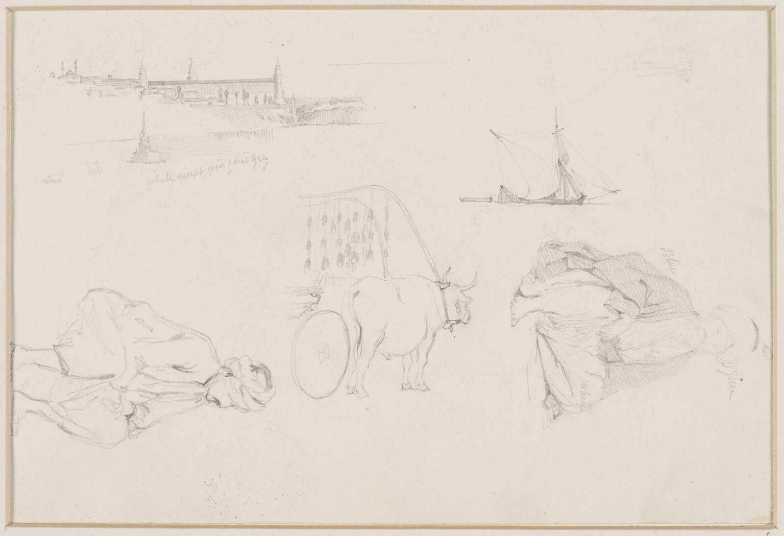 Middle Eastern Sketchbook, Richard Dadd, 1842-1843