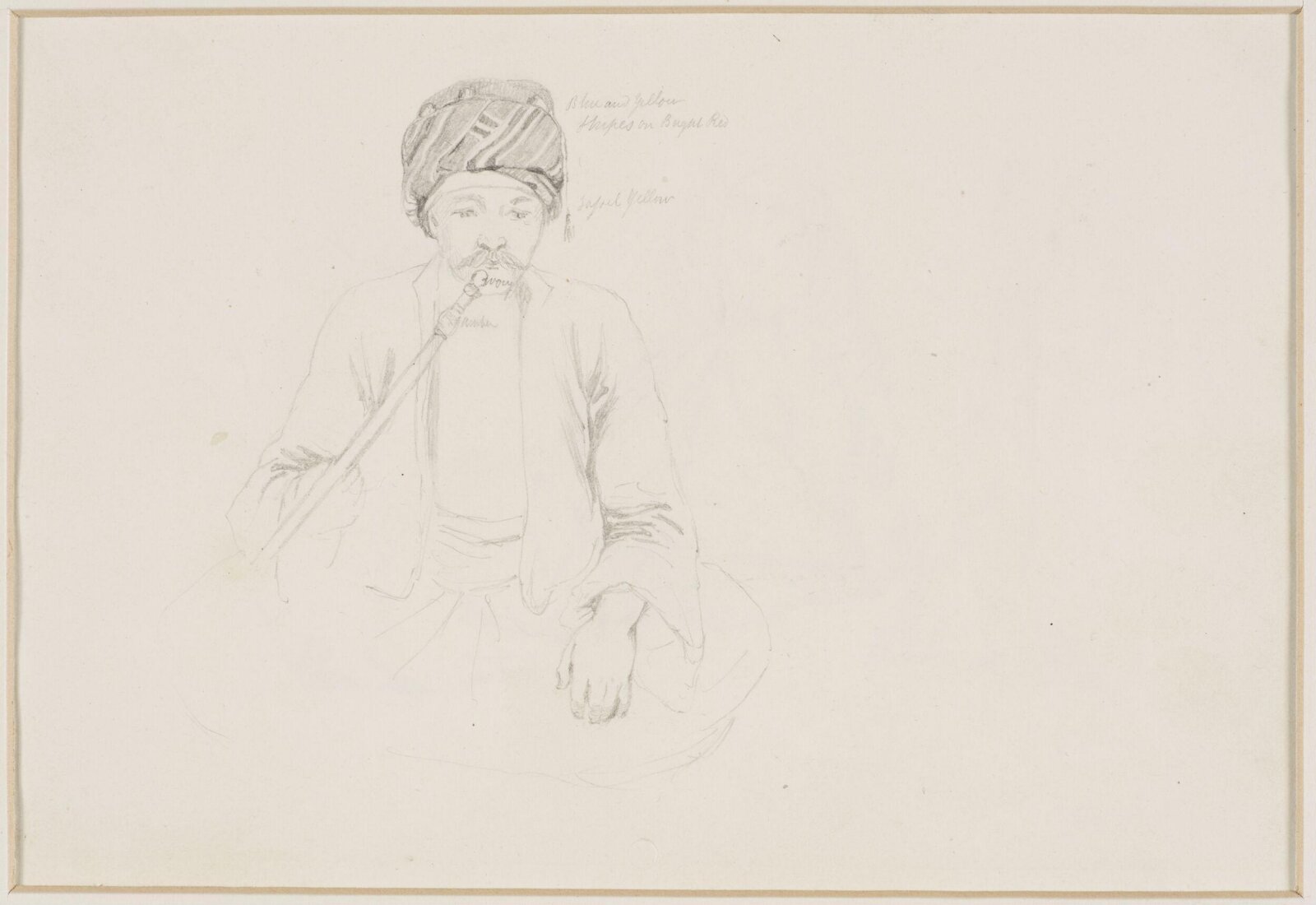 Middle Eastern Sketchbook, Richard Dadd, 1842-1843
