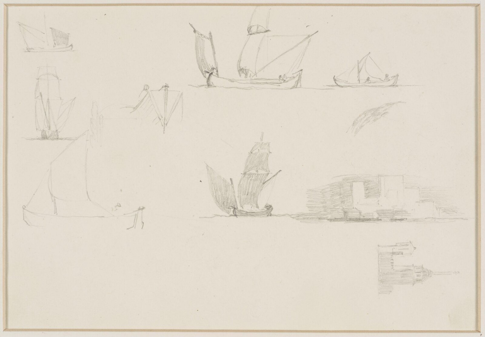 Middle Eastern Sketchbook, Richard Dadd, 1842-1843
