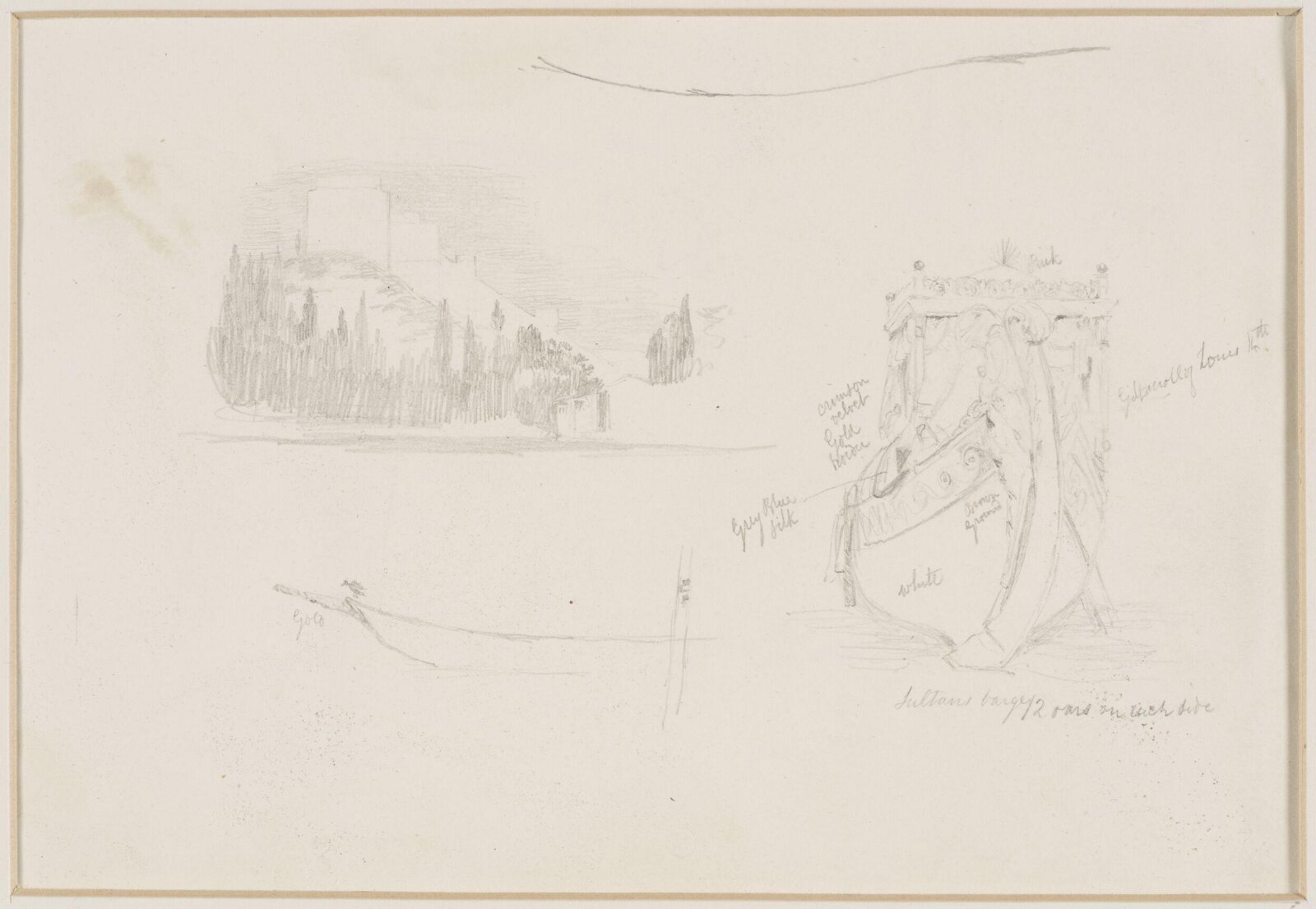 Middle Eastern Sketchbook, Richard Dadd, 1842-1843