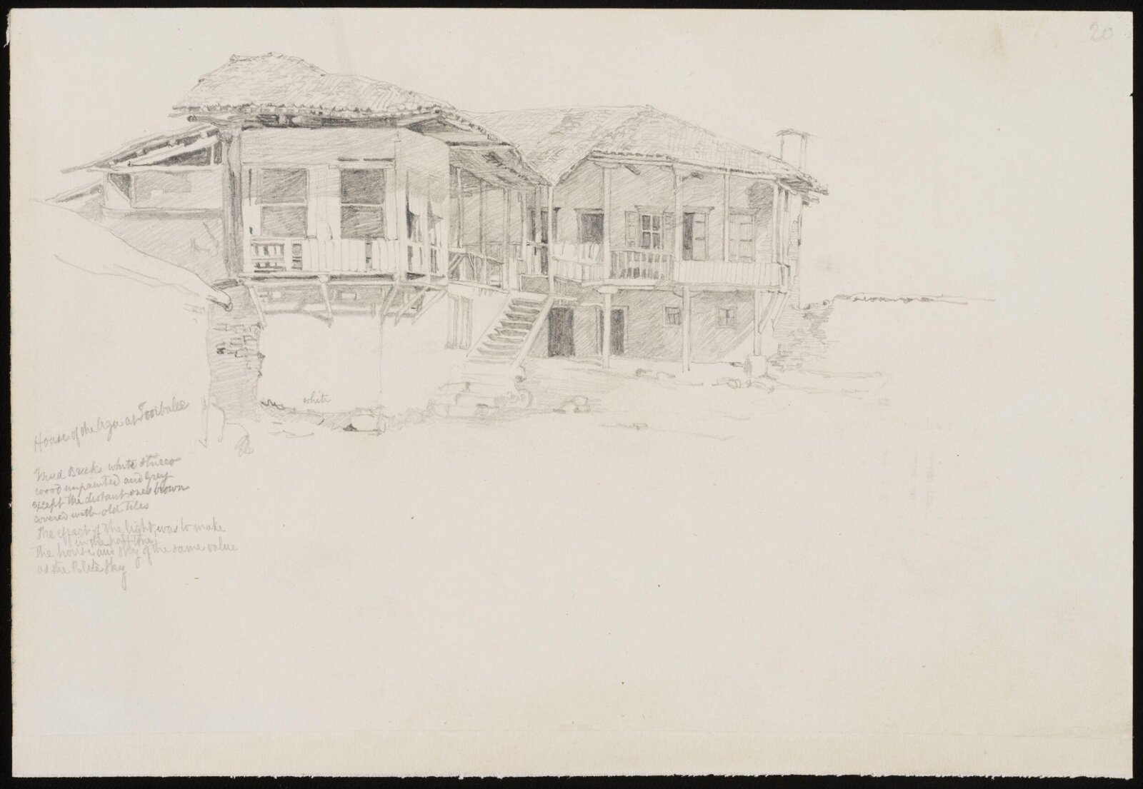 Middle Eastern Sketchbook, Richard Dadd, 1842-1843