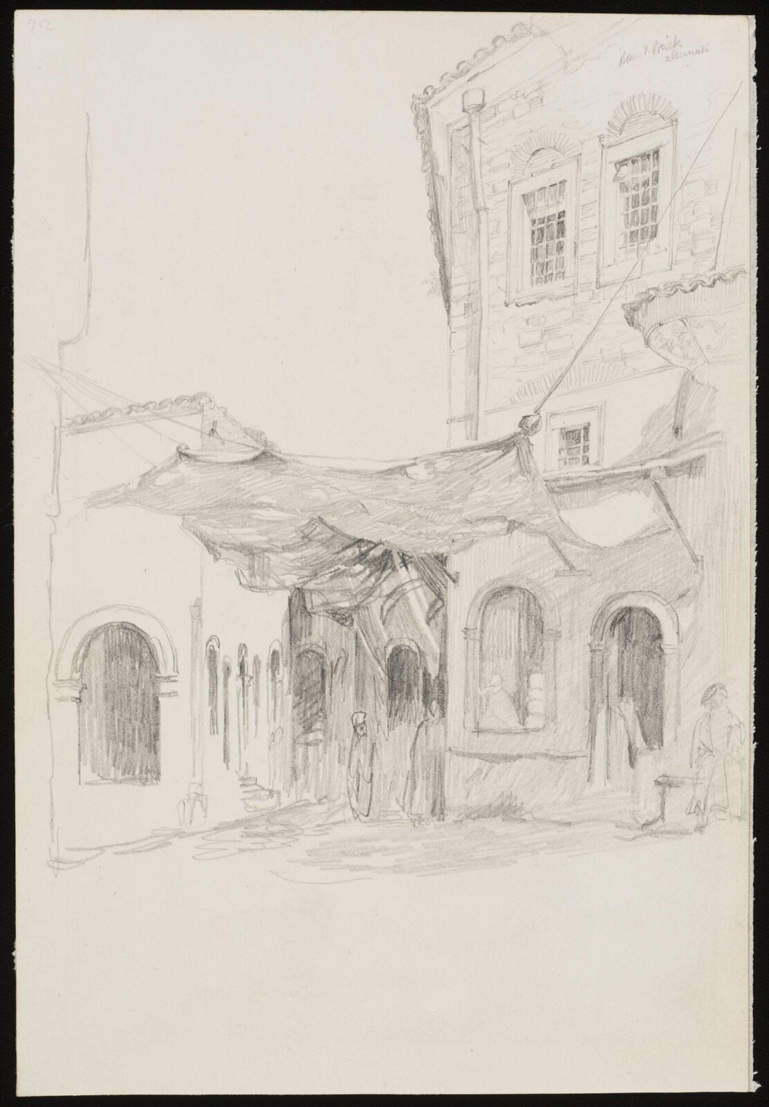 Middle Eastern Sketchbook, Richard Dadd, 1842-1843