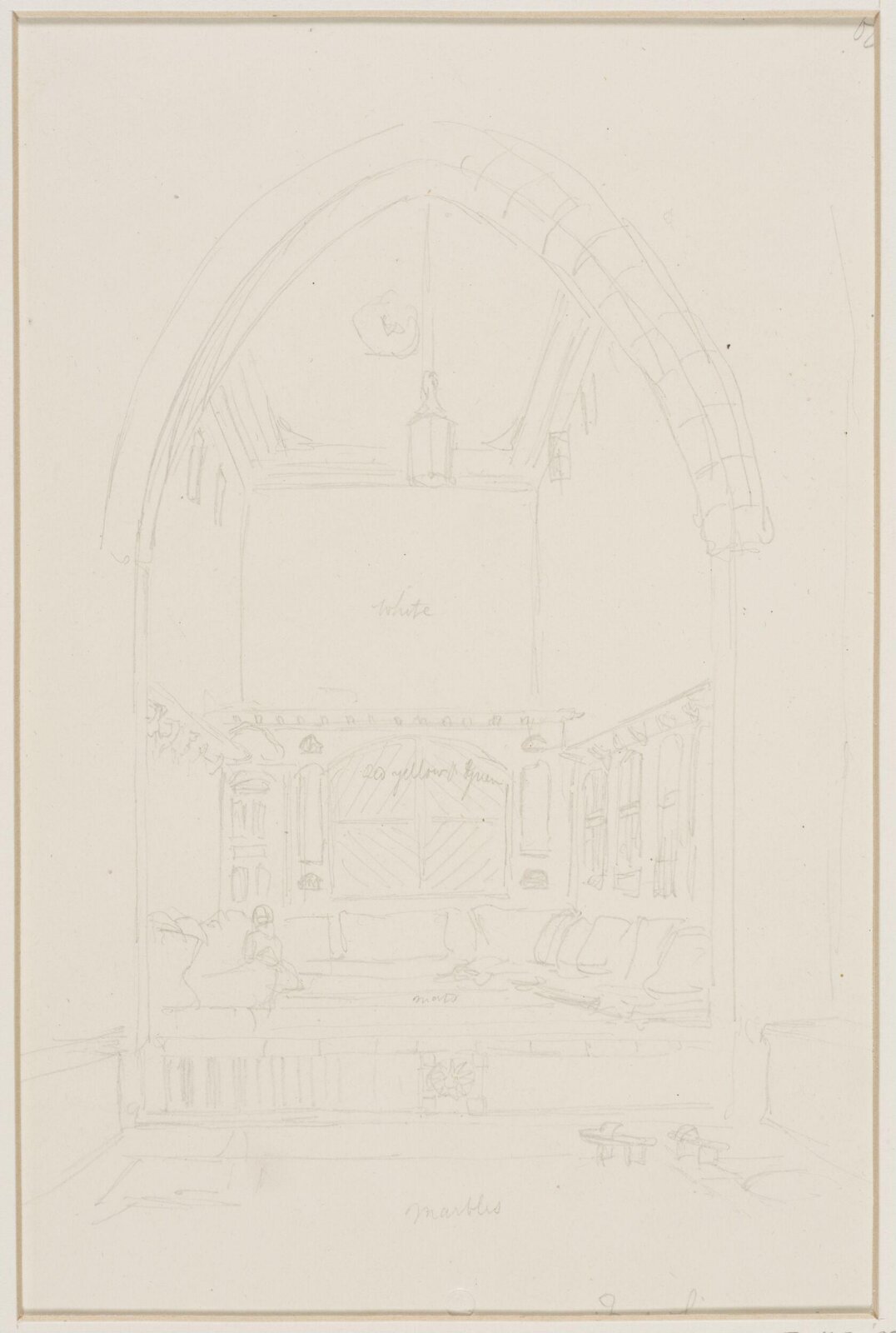Middle Eastern Sketchbook, Richard Dadd, 1842-1843