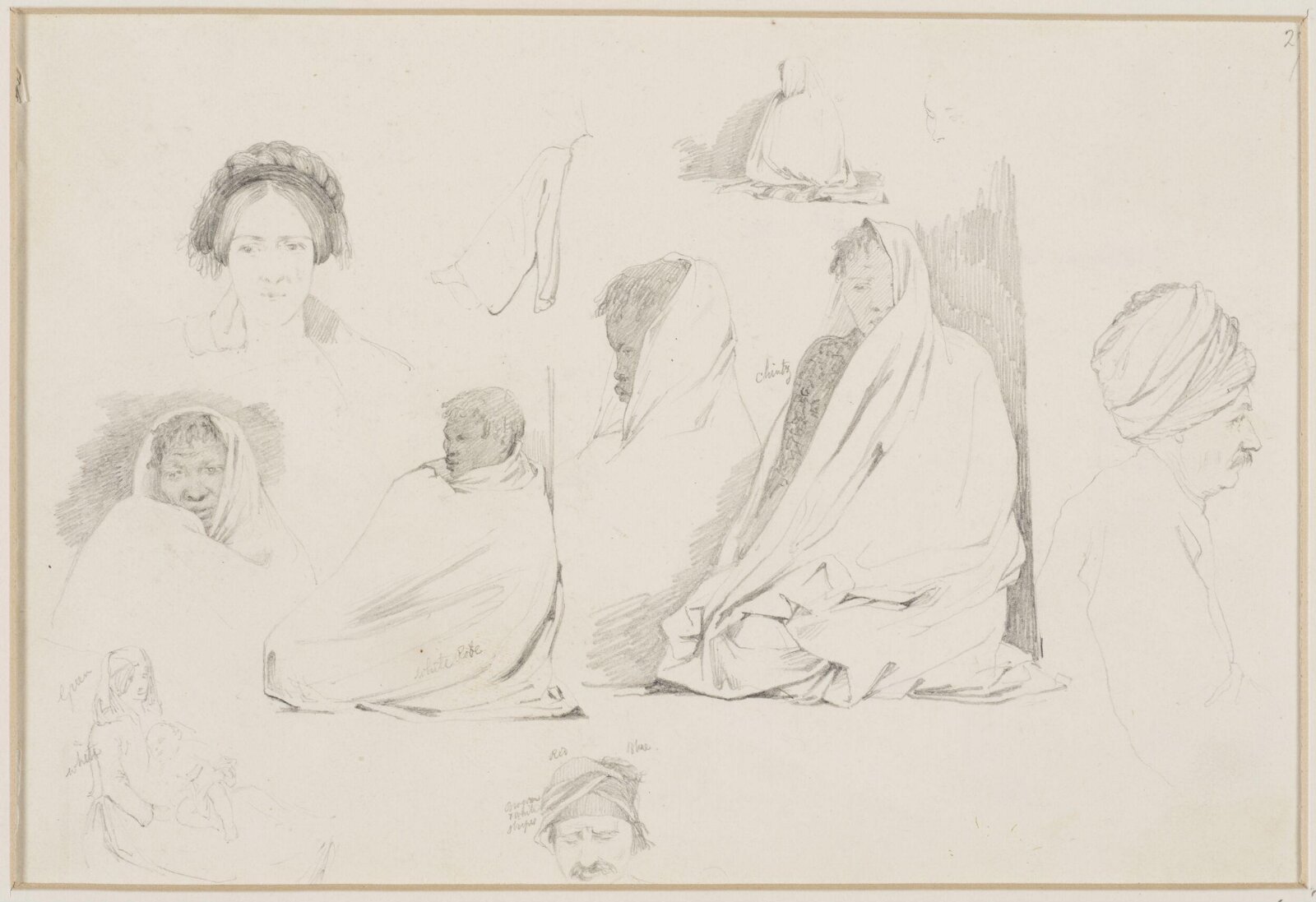 Middle Eastern Sketchbook, dadd, 1842-1843