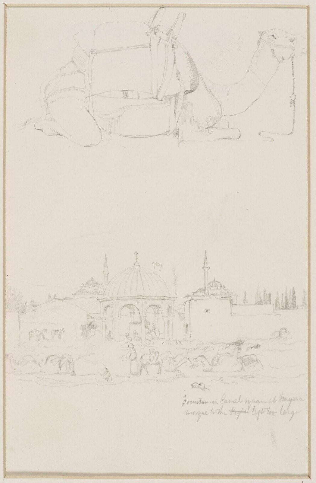 Middle Eastern Sketchbook, Richard Dadd, 1842-1843