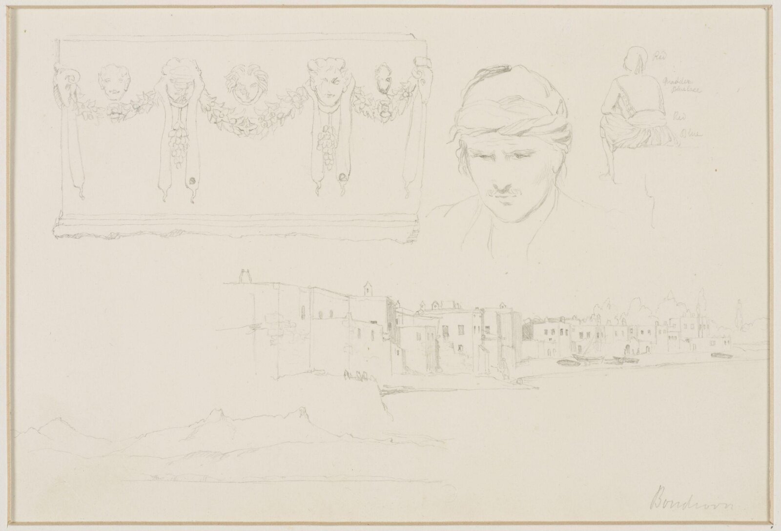 Middle Eastern Sketchbook, Richard Dadd, 1842-1843