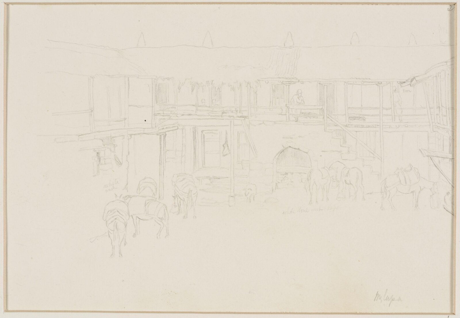 Middle Eastern Sketchbook, Richard Dadd, 1842-1843