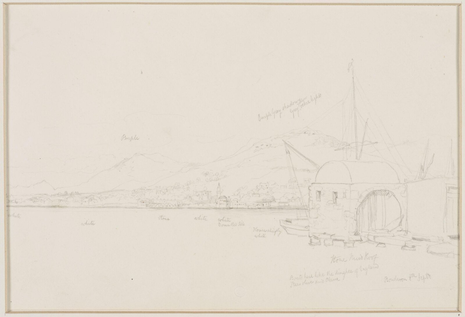 Middle Eastern Sketchbook, Richard Dadd, 1842-1843