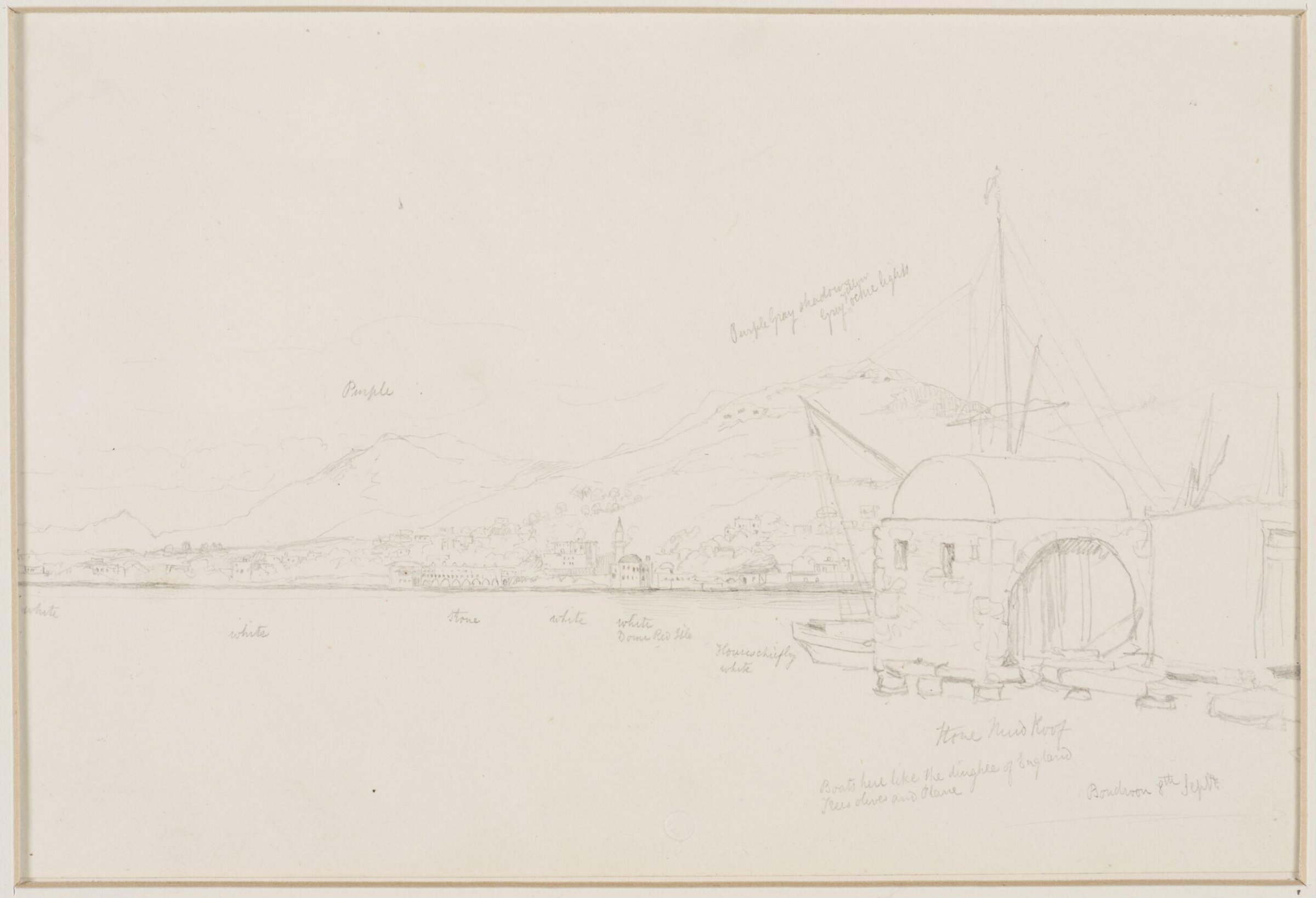 Middle Eastern Sketchbook, Richard Dadd, 1842-1843