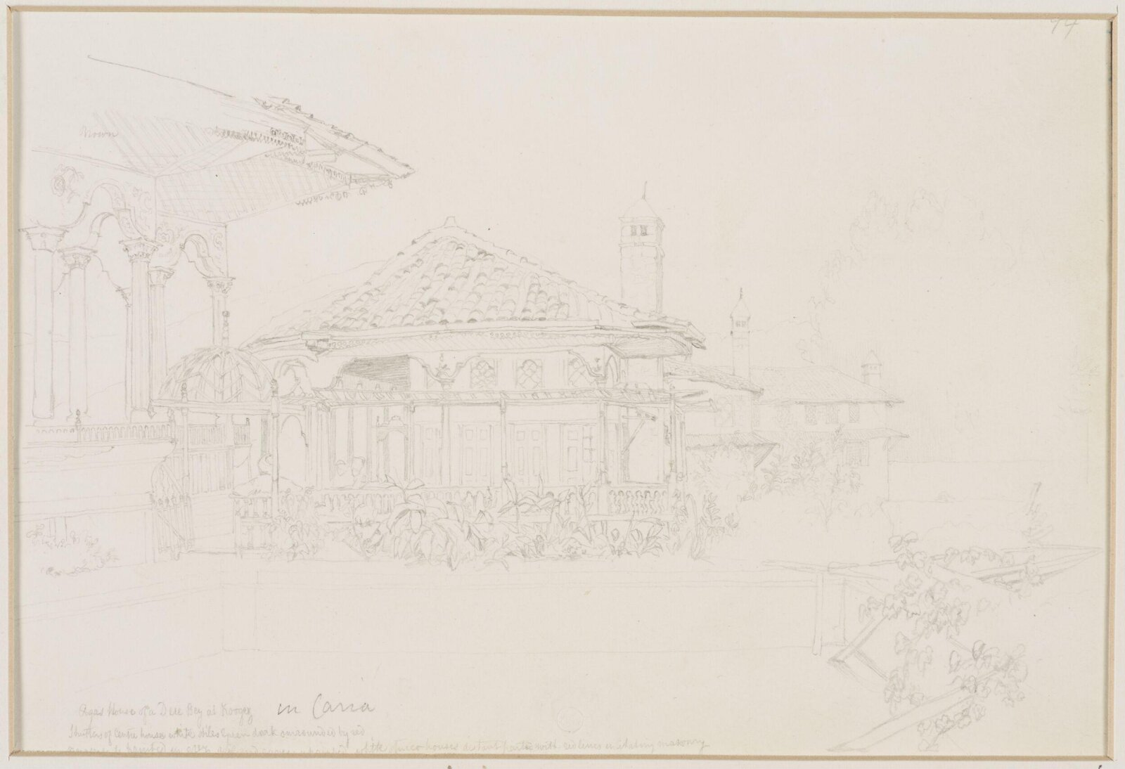 Middle Eastern Sketchbook, Richard Dadd, 1842-1843