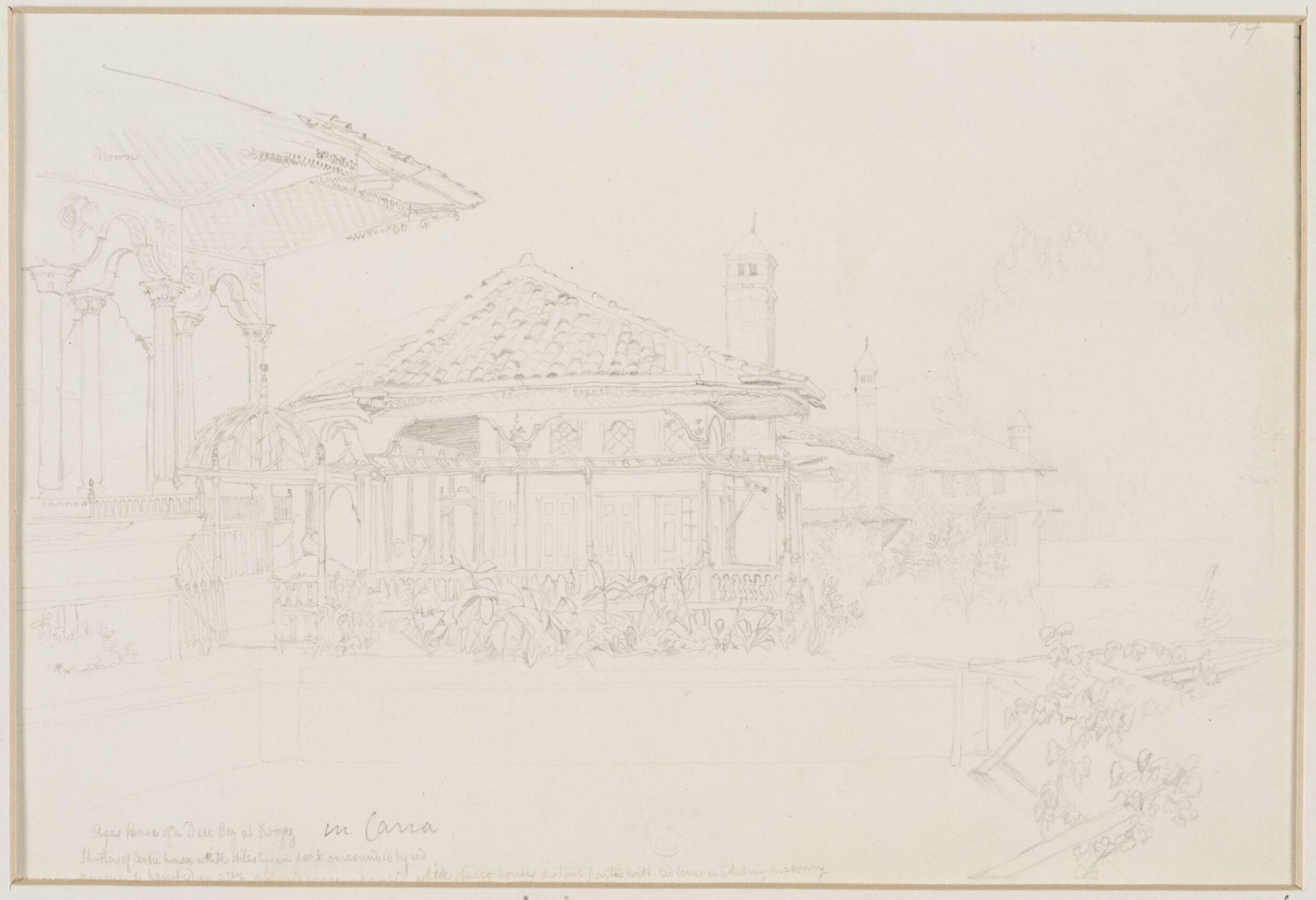 Middle Eastern Sketchbook, Richard Dadd, 1842-1843