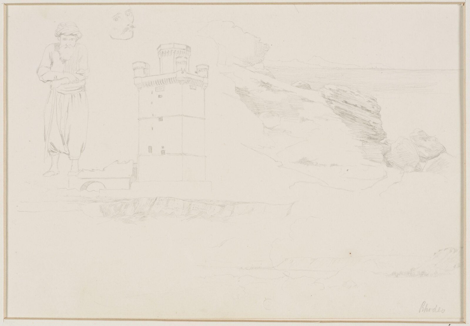 Middle Eastern Sketchbook, Richard Dadd, 1842-1843