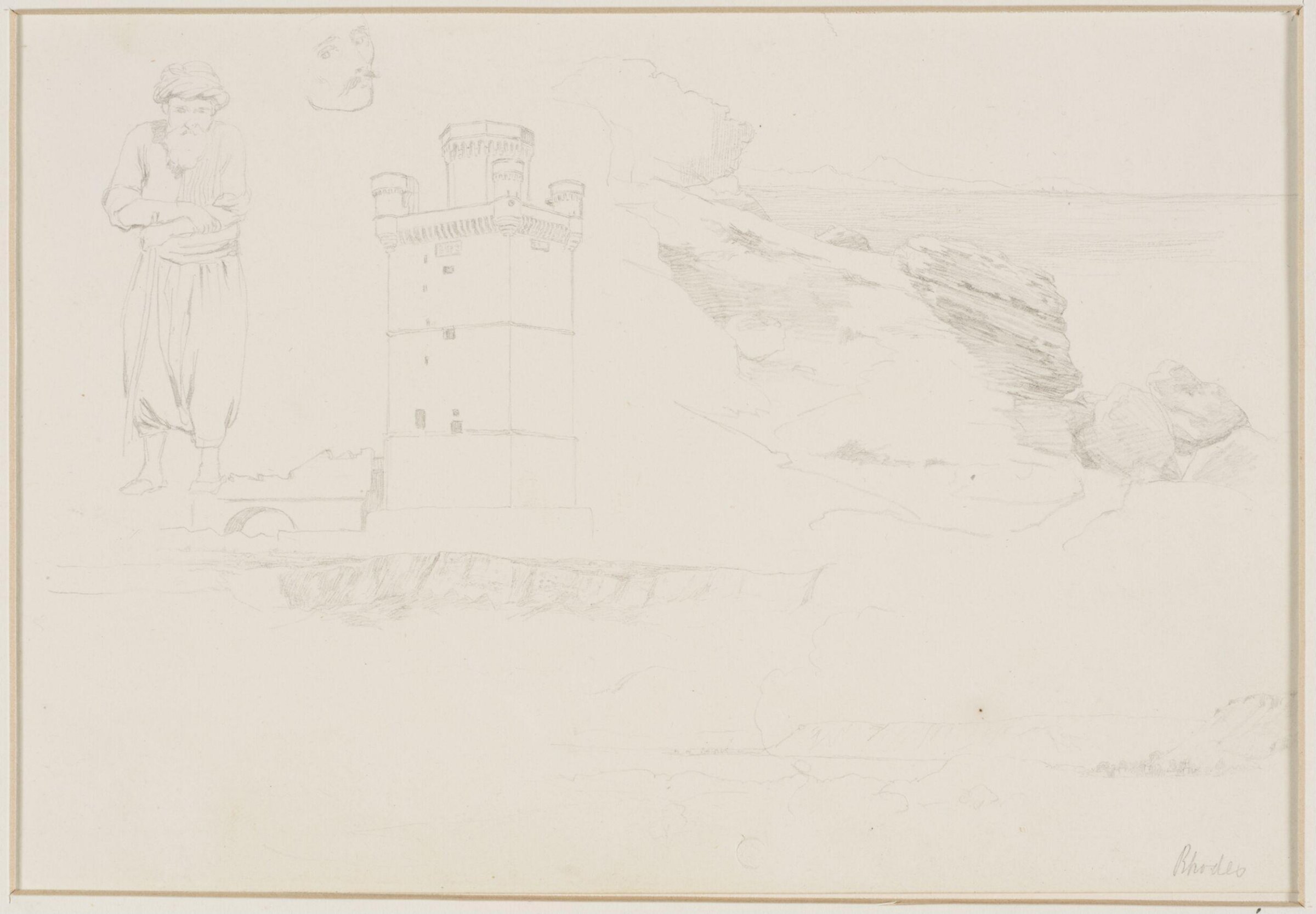 Middle Eastern Sketchbook, Richard Dadd, 1842-1843