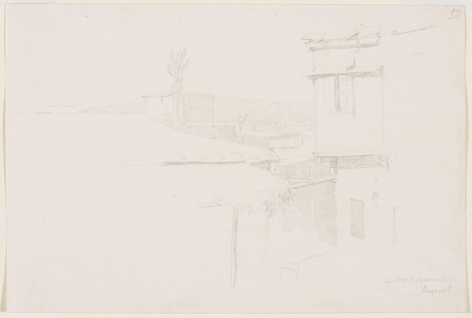 Middle Eastern Sketchbook, Richard Dadd, 1842-1843