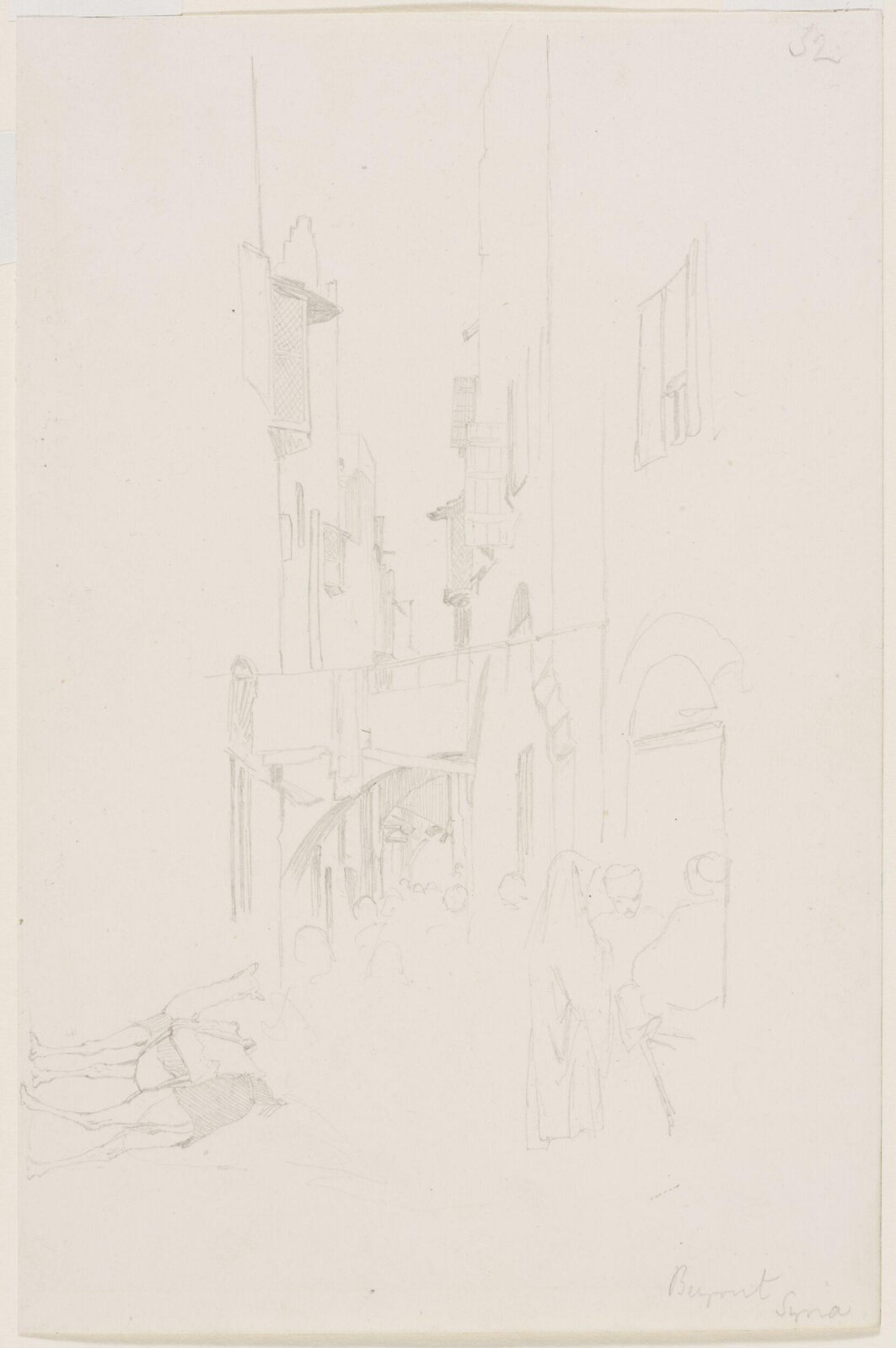 Middle Eastern Sketchbook, Richard Dadd, 1842-1843