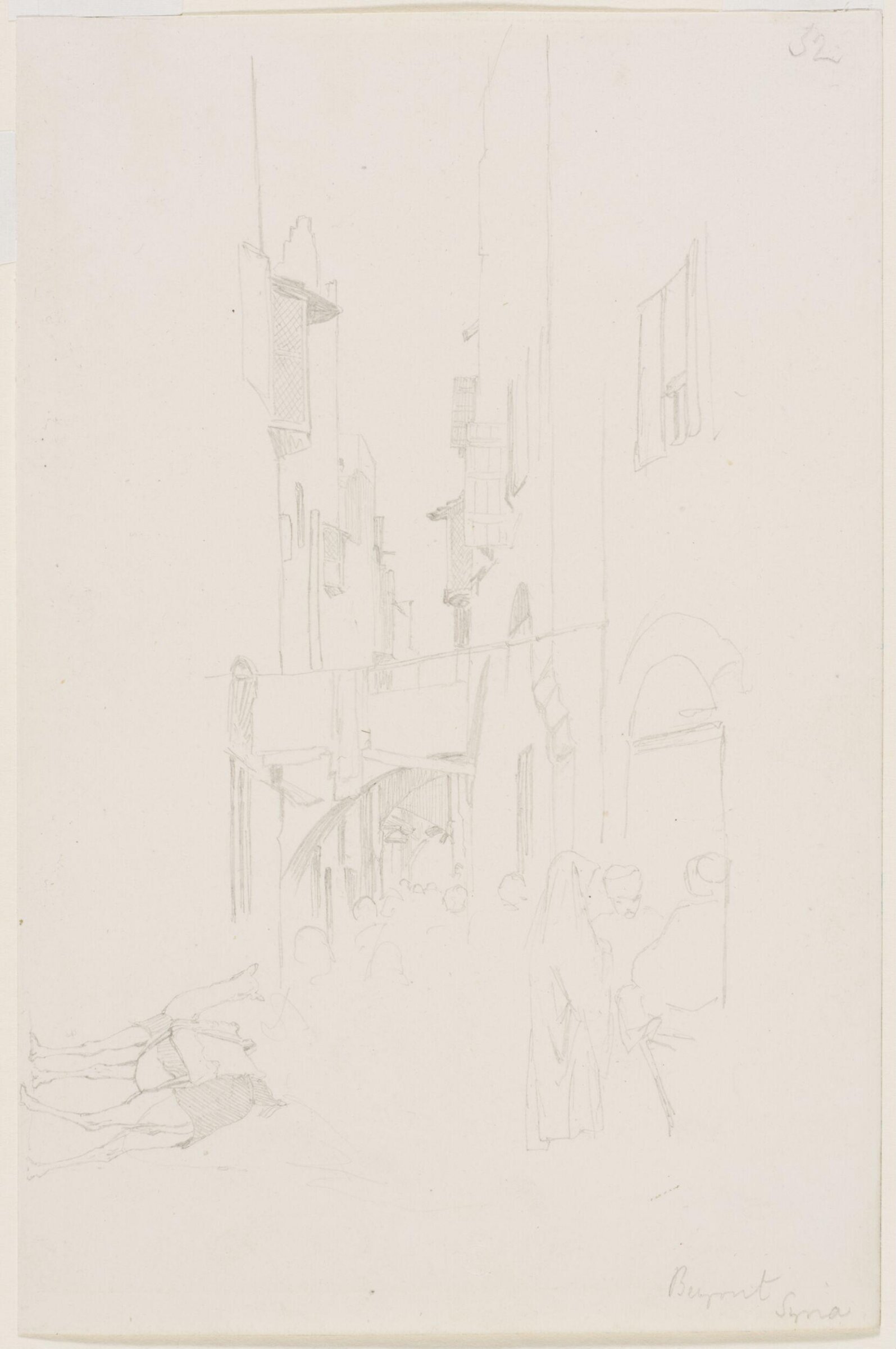 Middle Eastern Sketchbook, Richard Dadd, 1842-1843