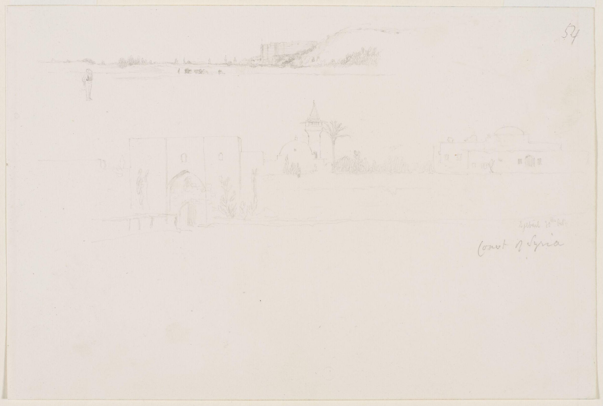 Middle Eastern Sketchbook, Richard Dadd, 1842-1843
