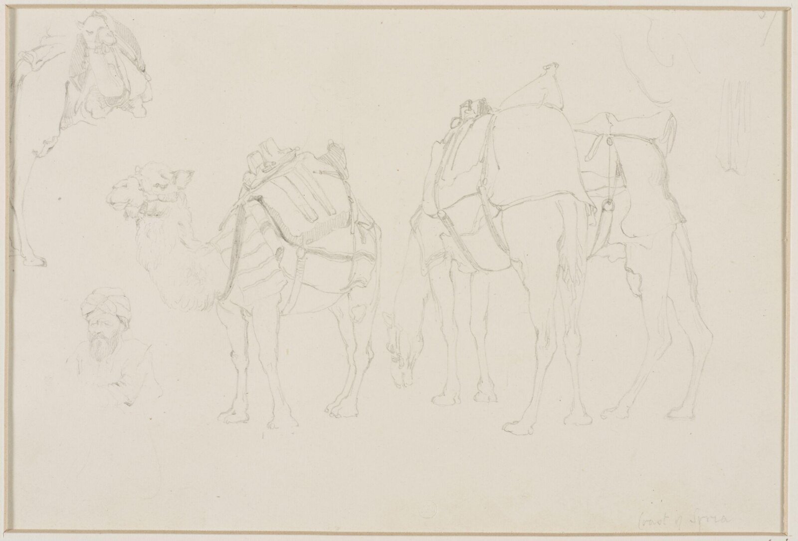 Middle Eastern Sketchbook, Richard Dadd, 1842-1843