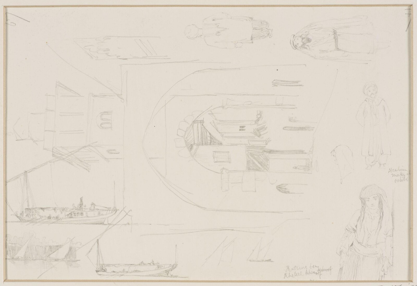 Middle Eastern Sketchbook, Richard Dadd, 1842-1843