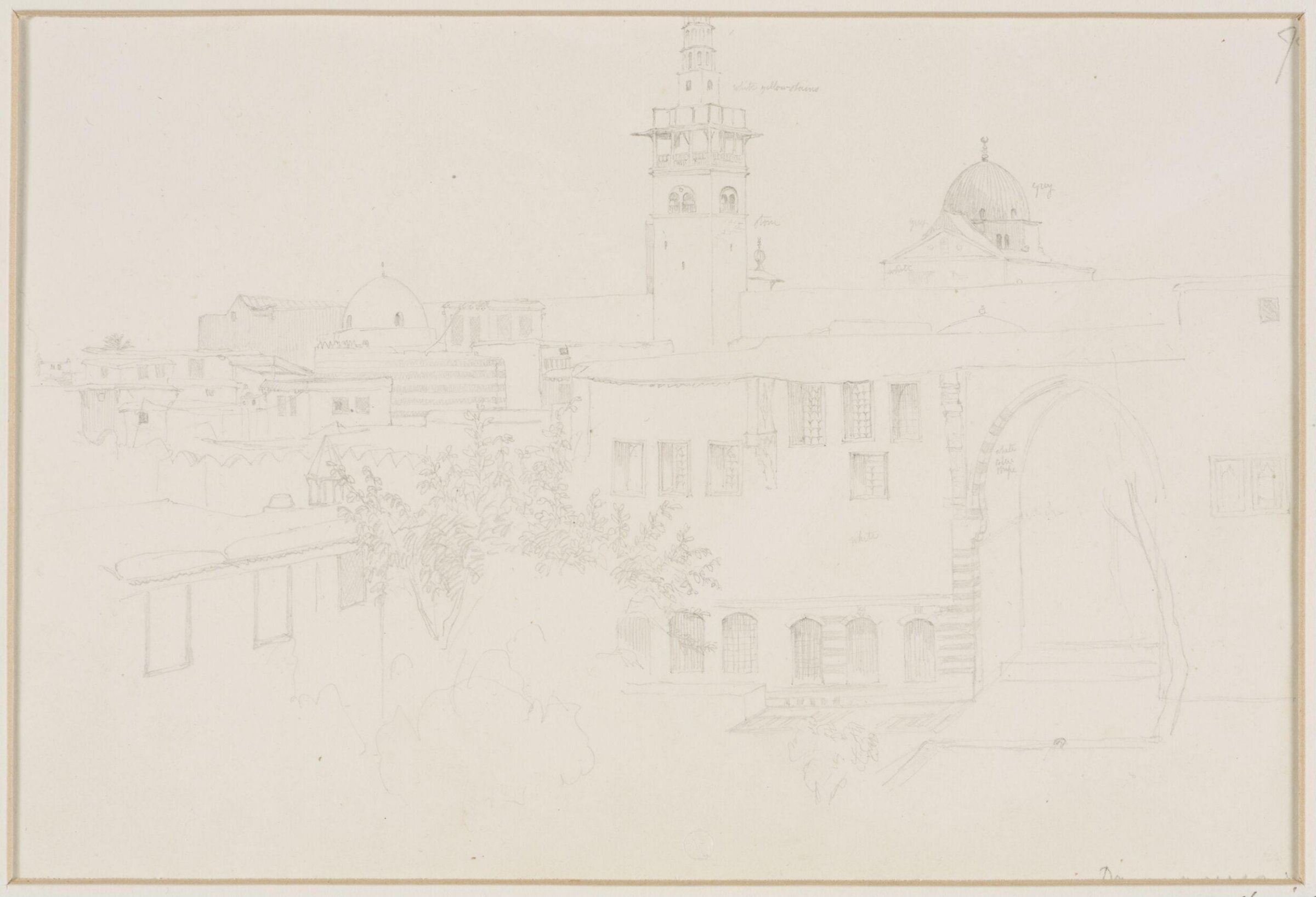 Middle Eastern Sketchbook, Richard Dadd, 1842-1843