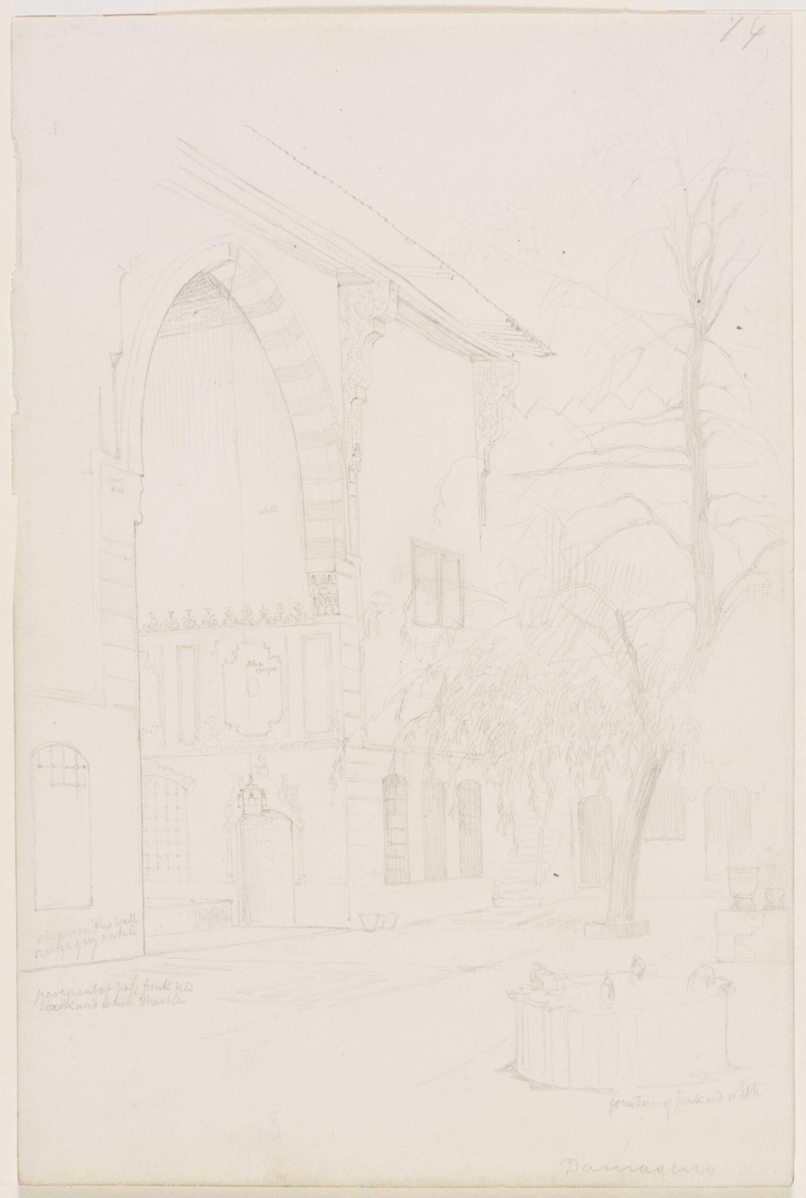 Middle Eastern Sketchbook, Richard Dadd, 1842-1843