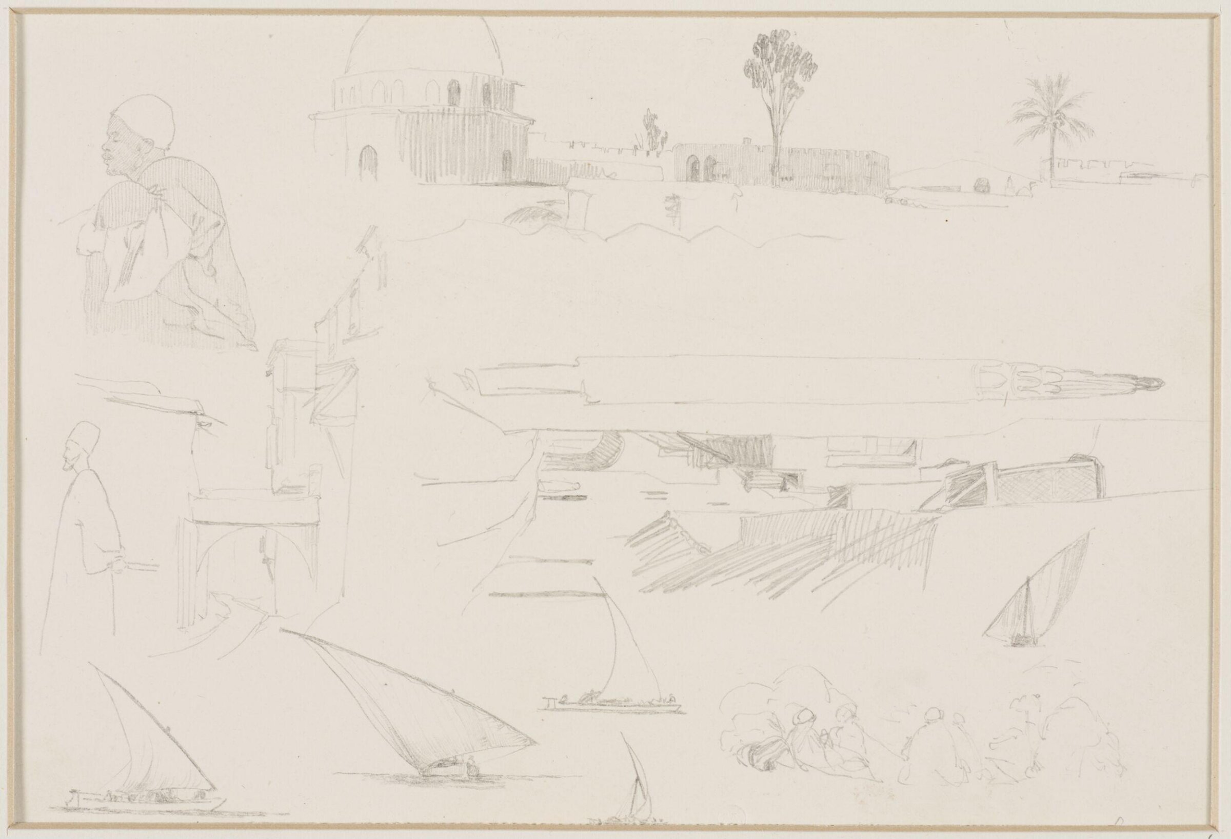 Middle Eastern Sketchbook, Richard Dadd, 1842-1843