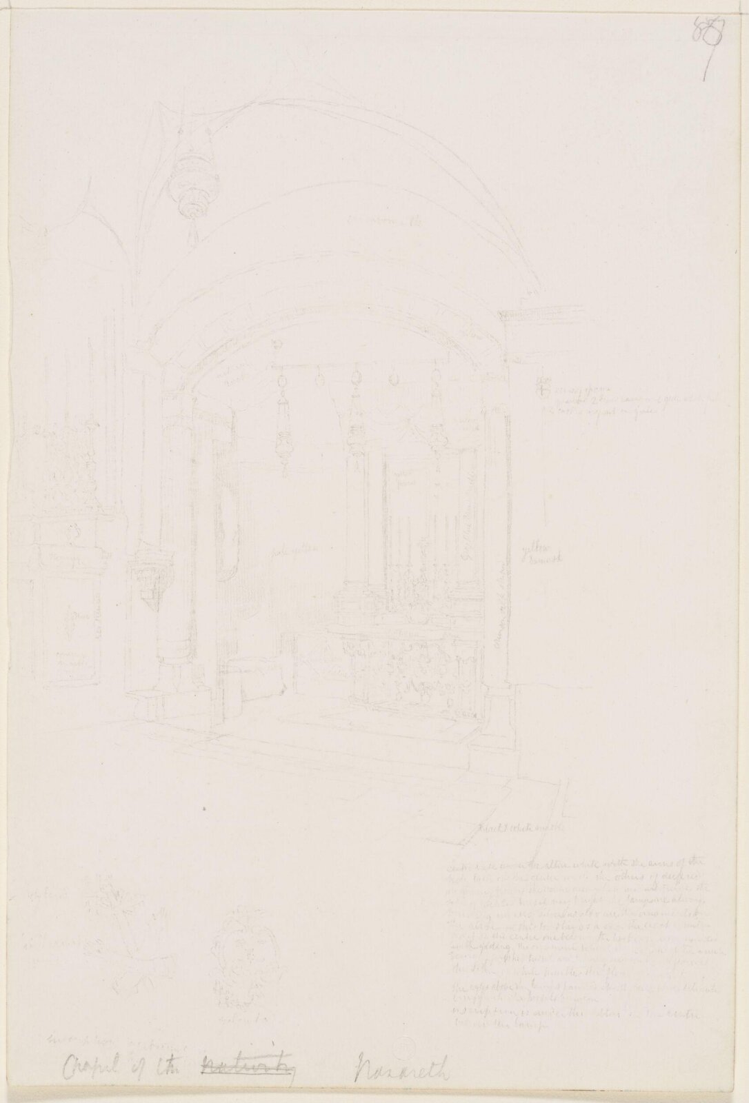 Middle Eastern Sketchbook, Richard Dadd, 1842-1843