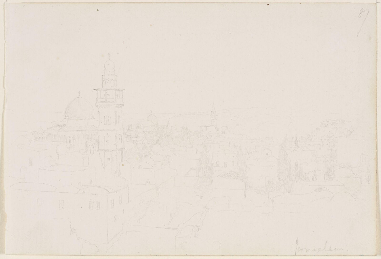 Middle Eastern Sketchbook, Richard Dadd, 1842-1843