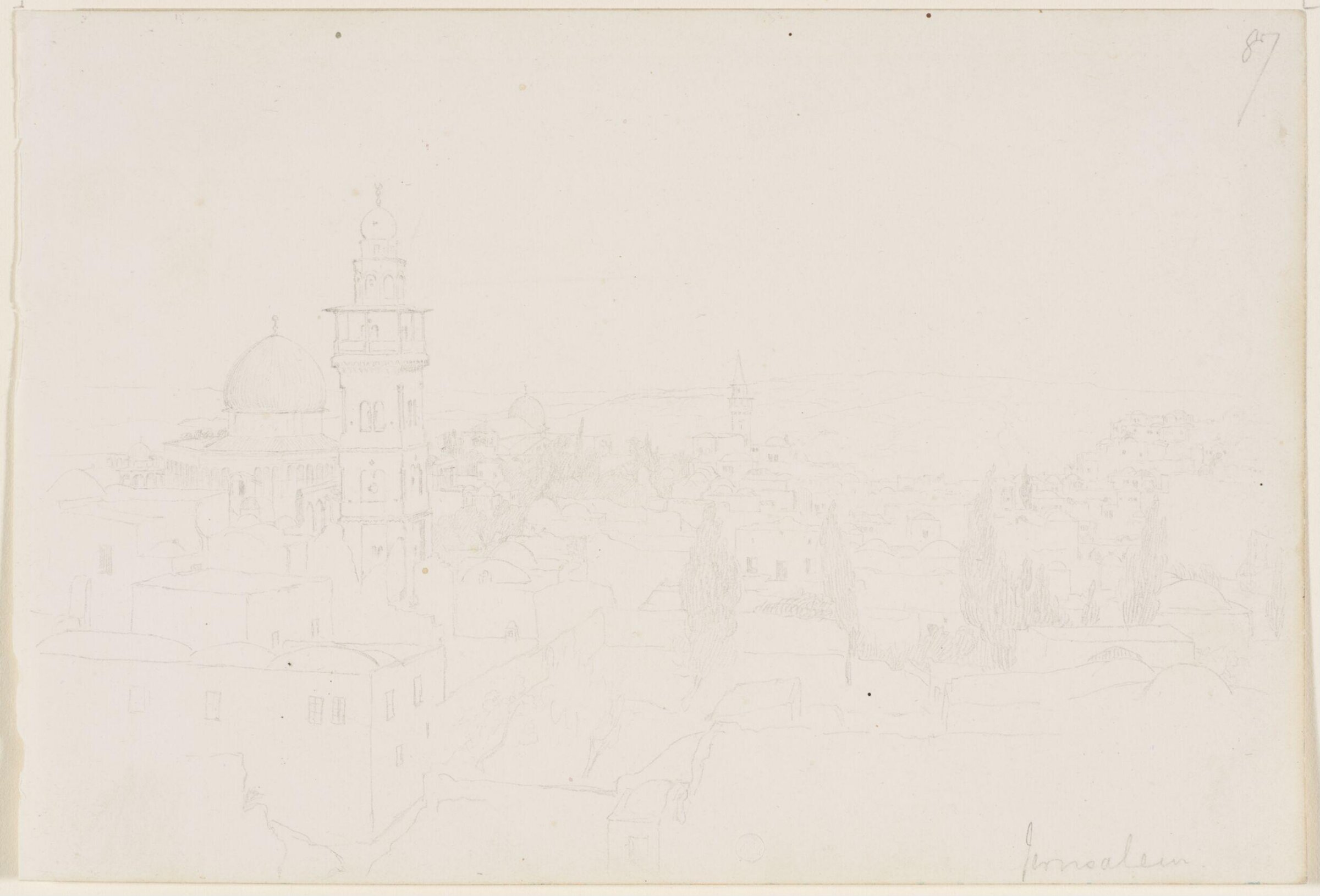 Middle Eastern Sketchbook, Richard Dadd, 1842-1843