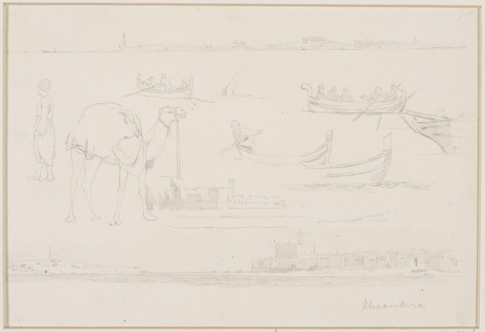 Middle Eastern Sketchbook, Richard Dadd, 1842-1843