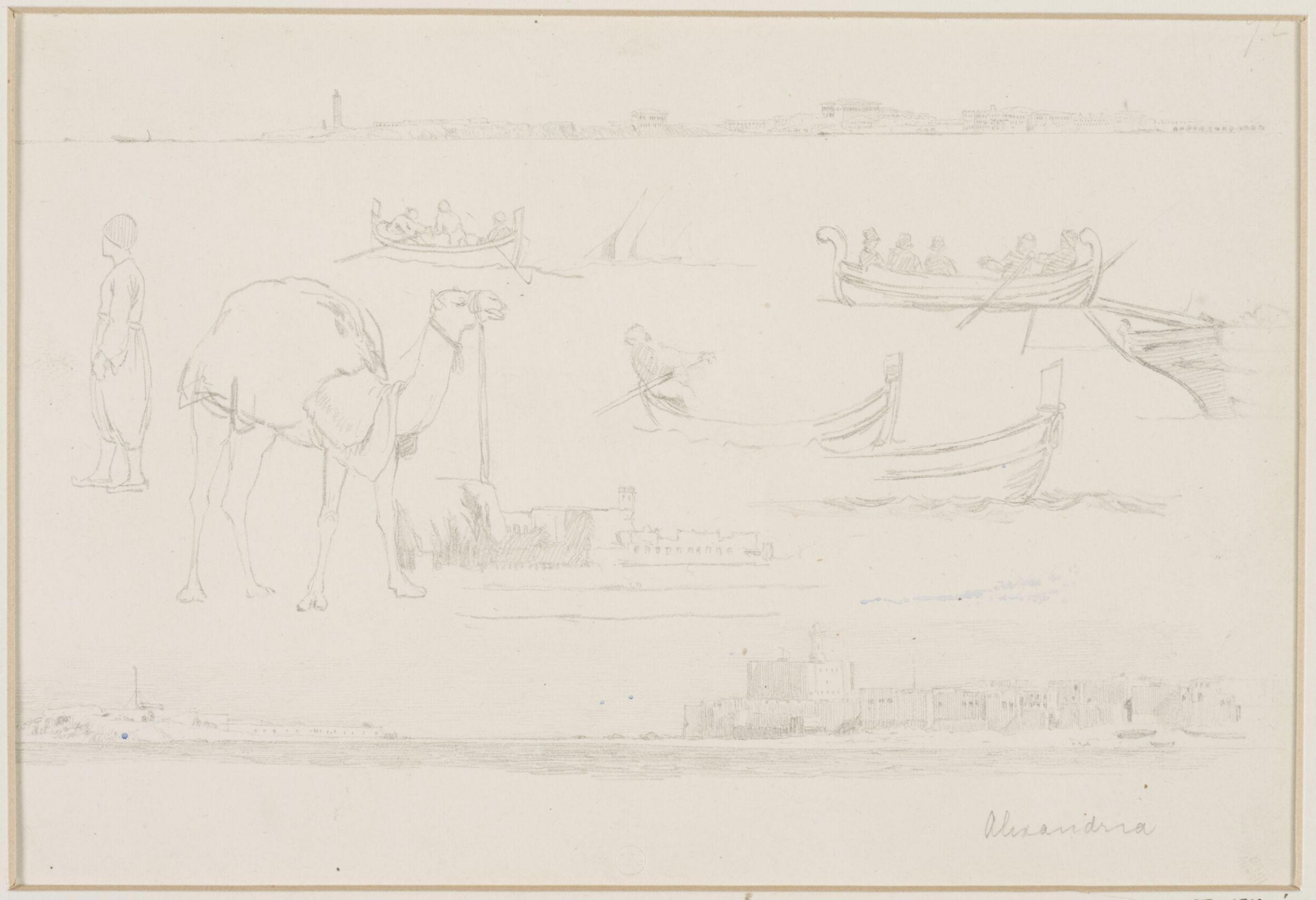 Middle Eastern Sketchbook, Richard Dadd, 1842-1843