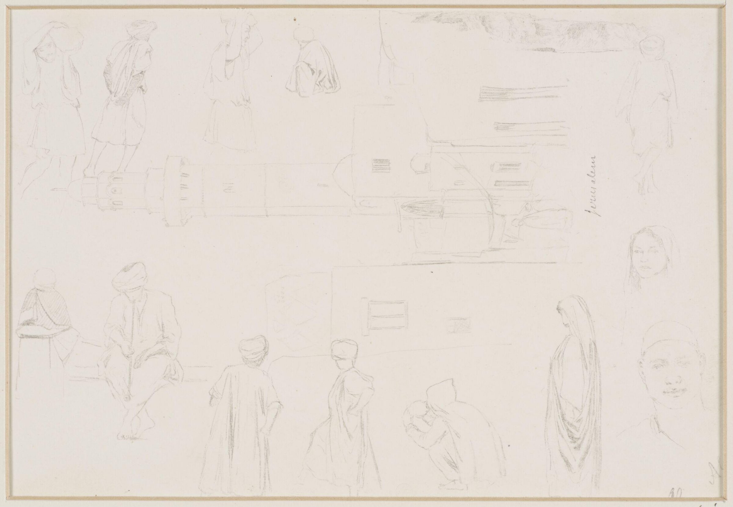 Middle Eastern Sketchbook, Richard Dadd, 1842-1843