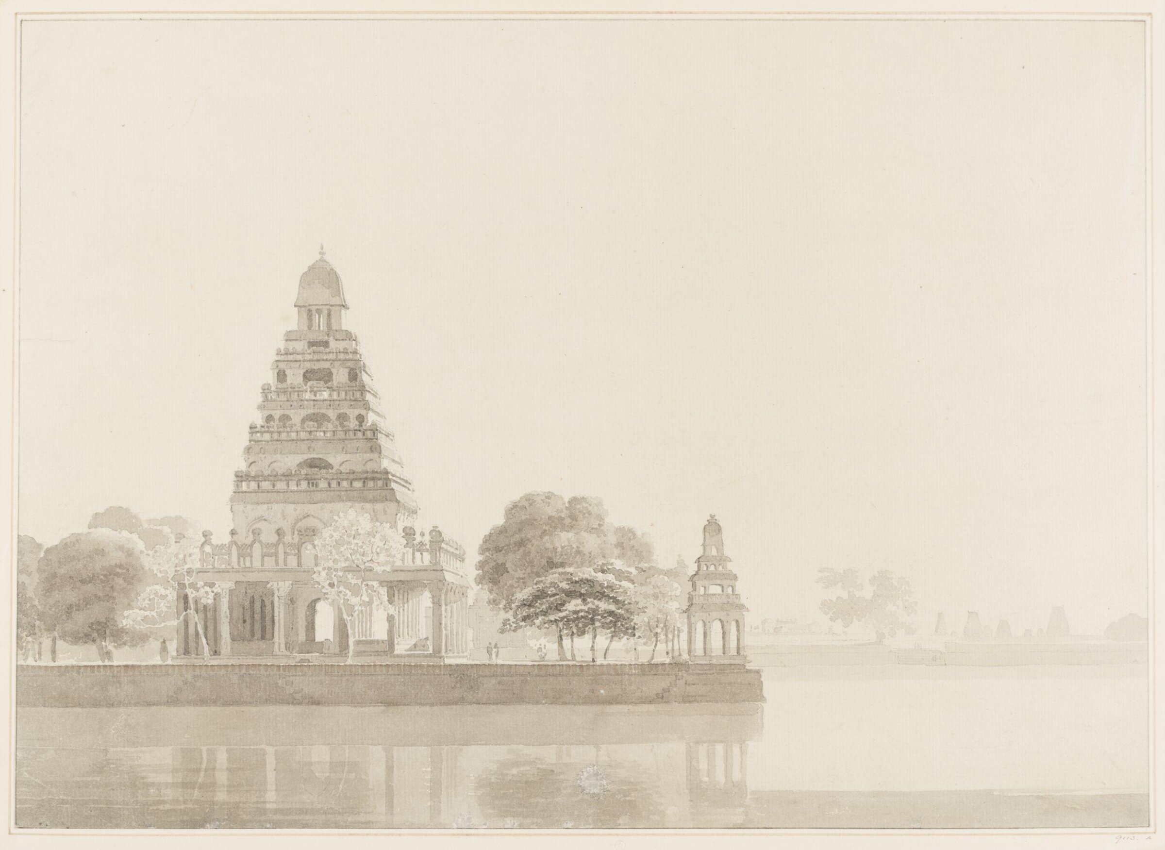View in Southern India, William Daniell, 1769 - 1837