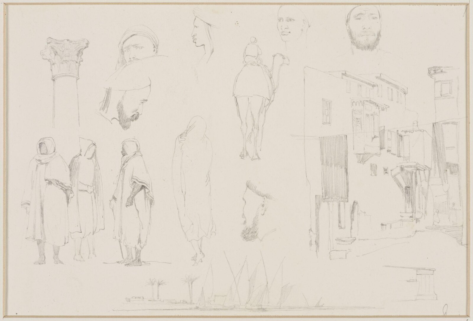 Middle Eastern Sketchbook, Richard Dadd, 1842-1843