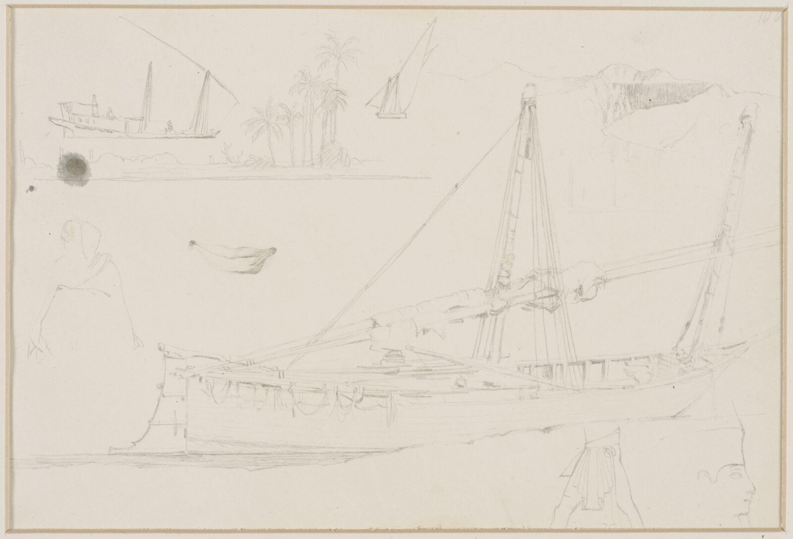 Middle Eastern Sketchbook, Richard Dadd, 1842-1843