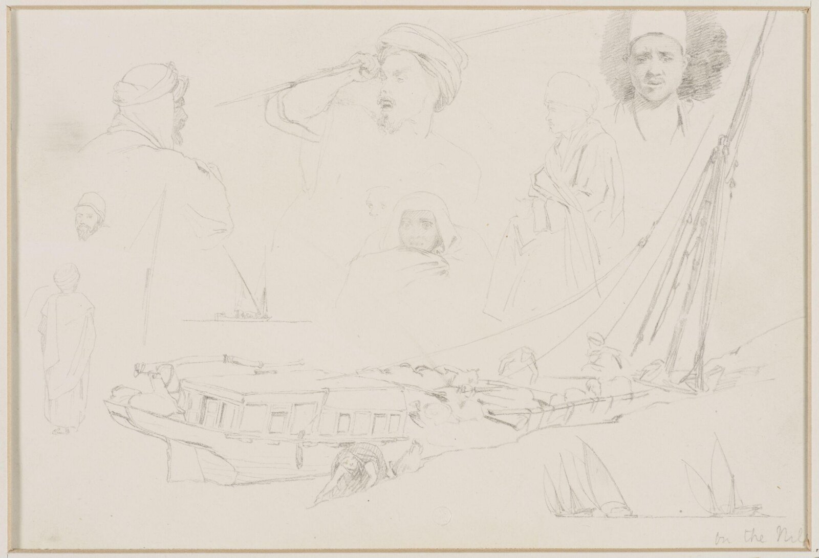 Middle Eastern Sketchbook, Richard Dadd, 1842-1843