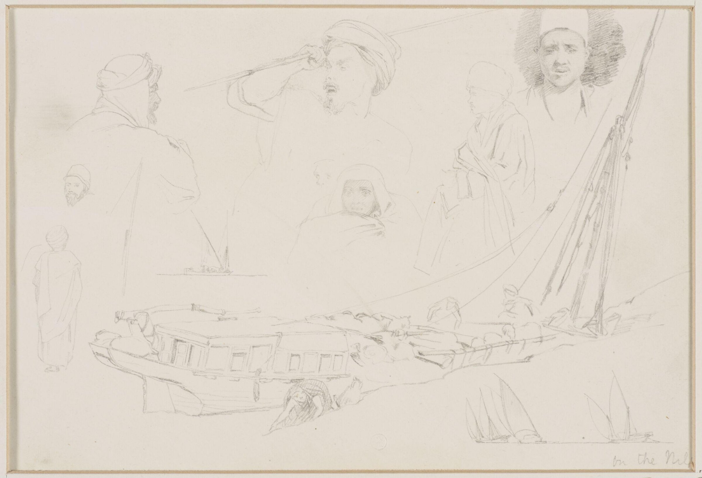 Middle Eastern Sketchbook, Richard Dadd, 1842-1843